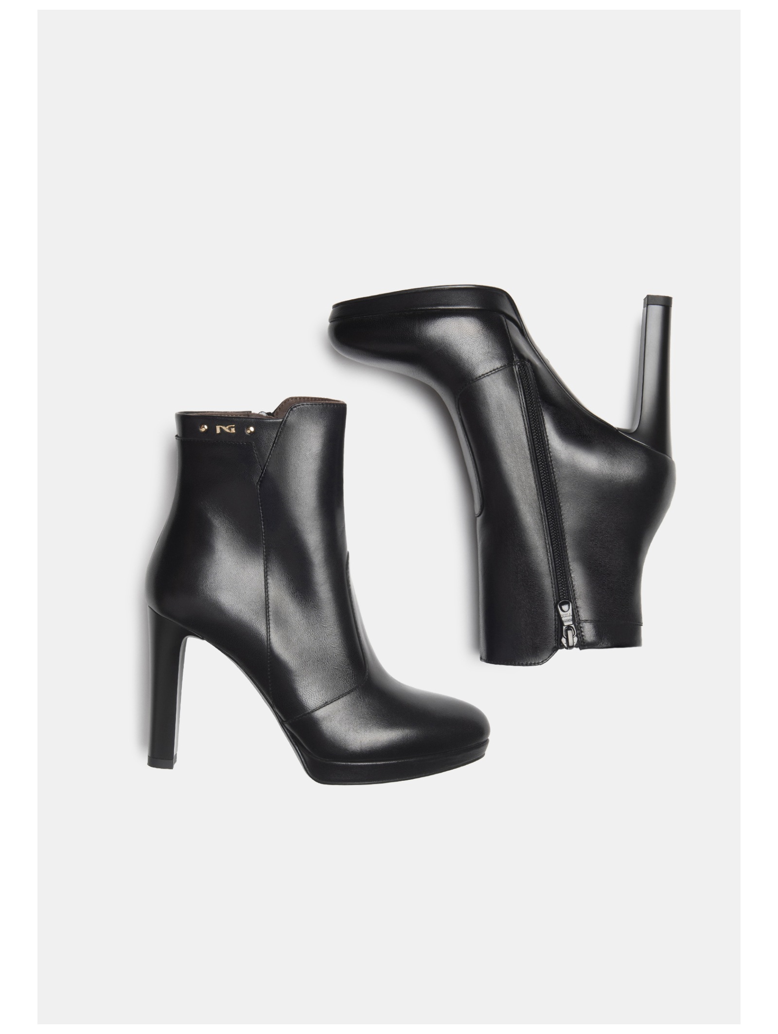 Nero Giardini High-Heel-Stiefelette »Nero Giardini Stiefelette Leder«