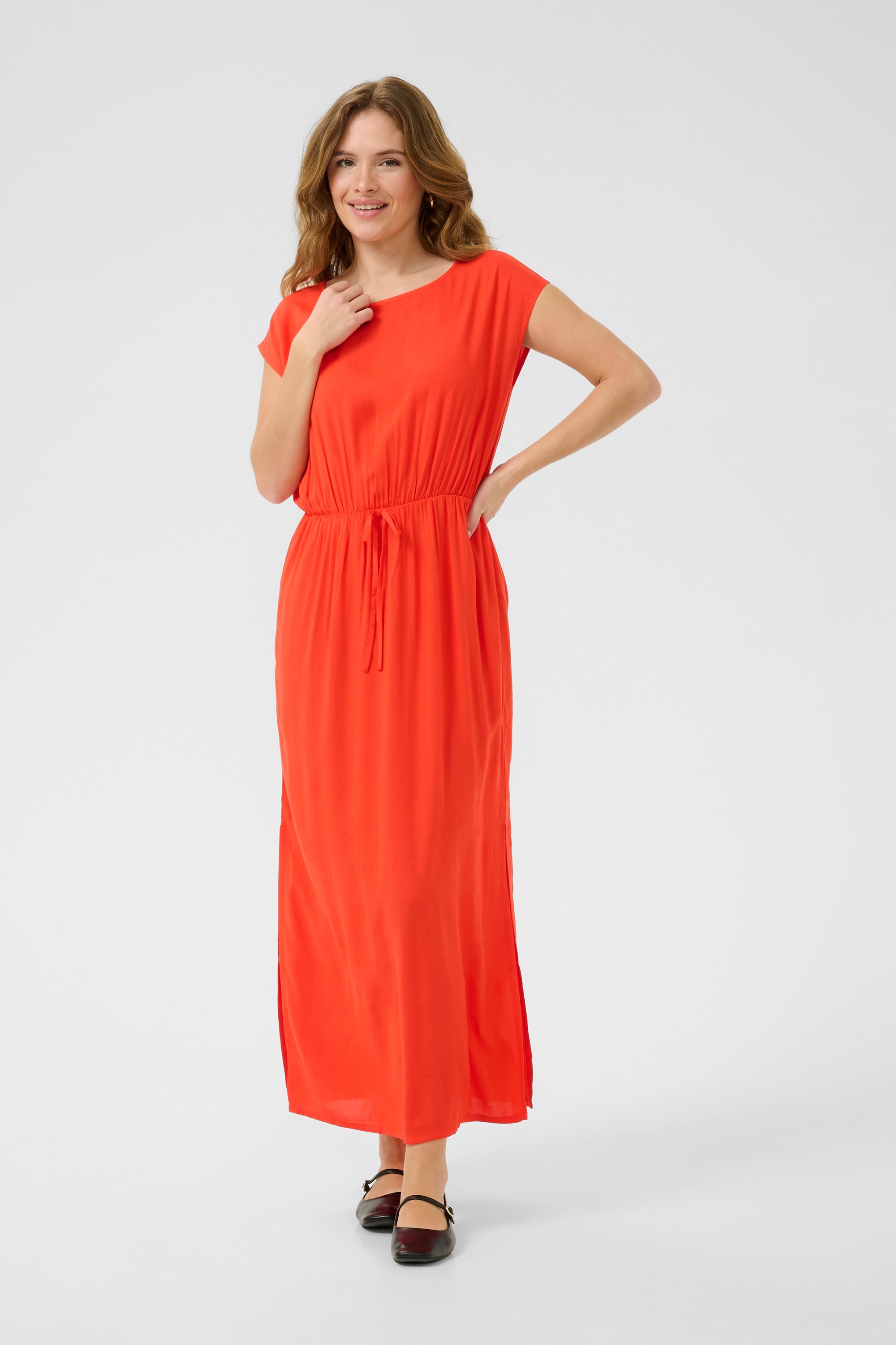 KAFFE Midikleid »Kleid KAcheer«