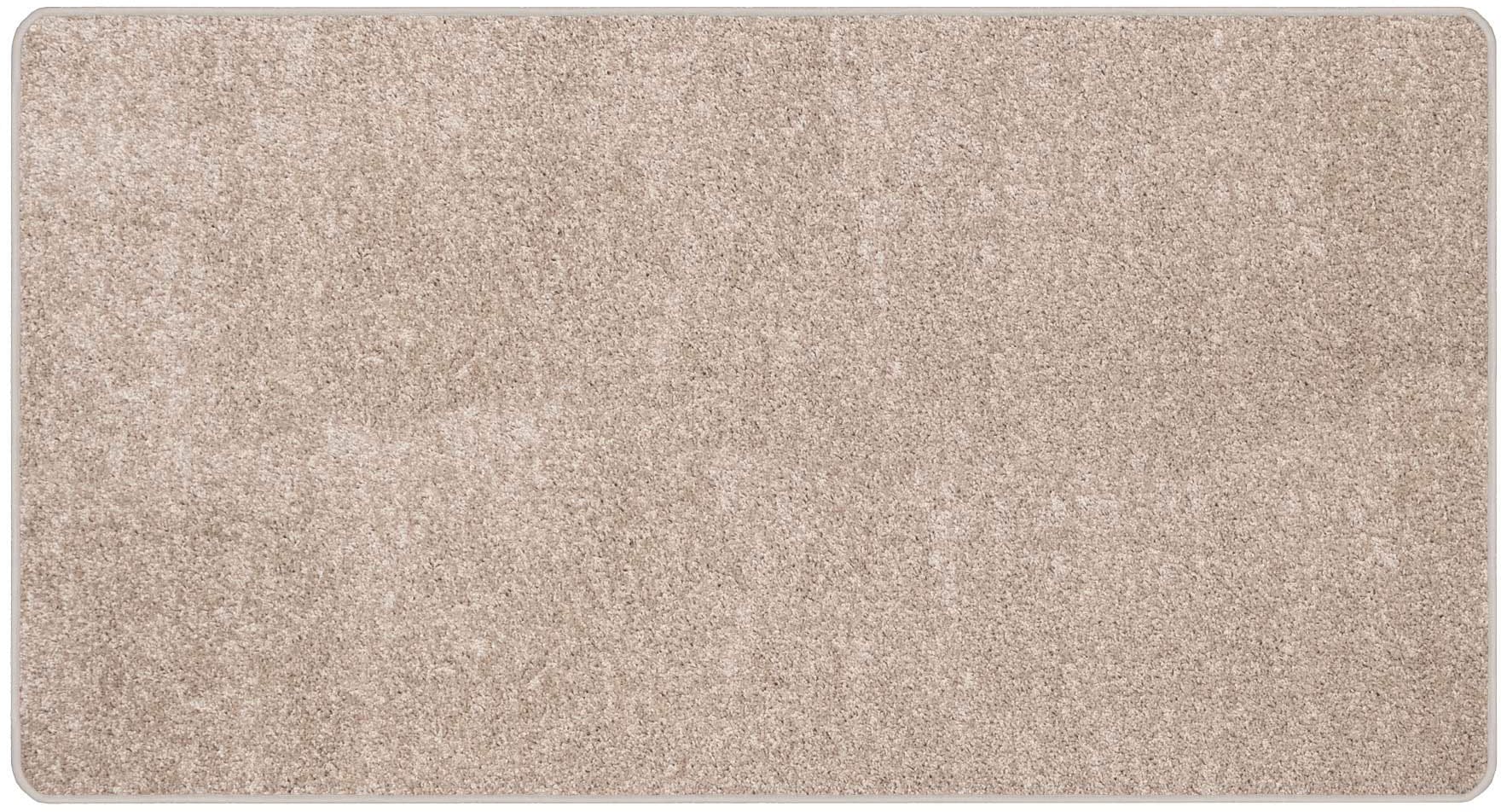 Primaflor-Ideen in Textil Teppich »Teppich MUMBAI«, rechteckig, 13 mm Höhe, weicher Kurzflor, Uni Farben, ideal im Wohnzimmer & Schlafzimmer
