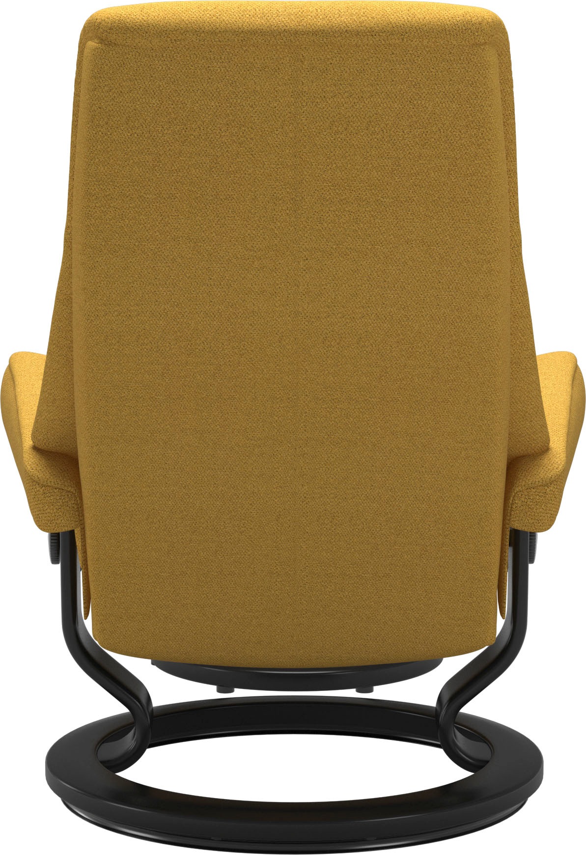Stressless® Relaxsessel »View«, (Set, Relaxsessel mit Hocker), mit Classic Base, Größe S,Gestell Schwarz