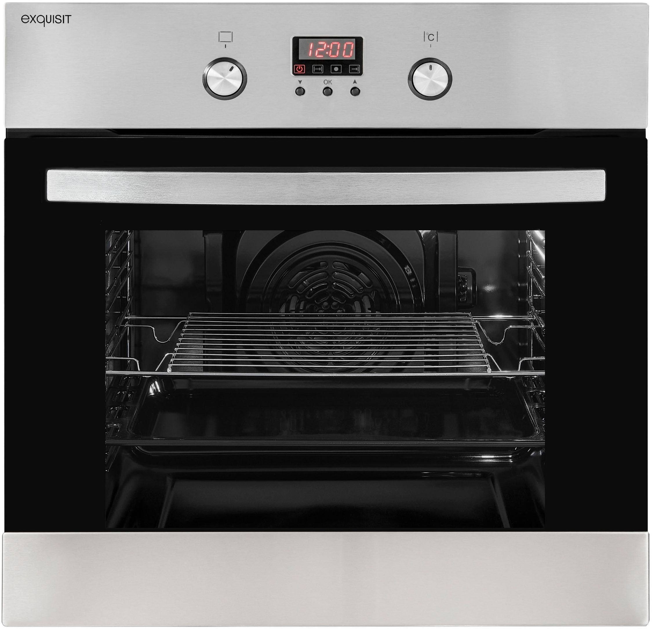 exquisit Backofen »EBE65-1H« Heißluft&Pizzastufe - ideal für ein Pizzabacke günstig online kaufen