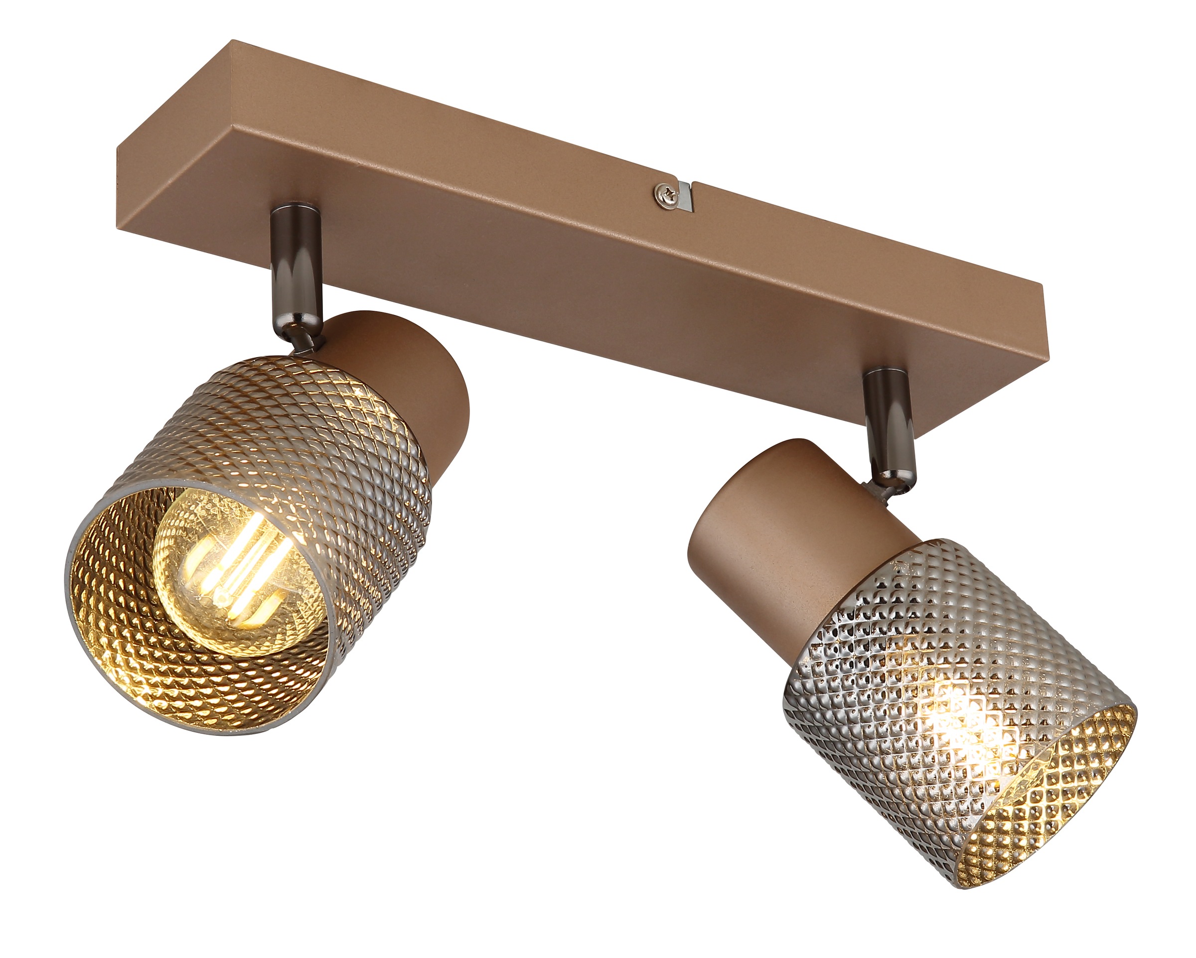 GLOBO LIGHTING Deckenstrahler »SATELLA« E14 1 Stk. Spot Deckenspot Flur Schlafzimmer Wohnzimmer