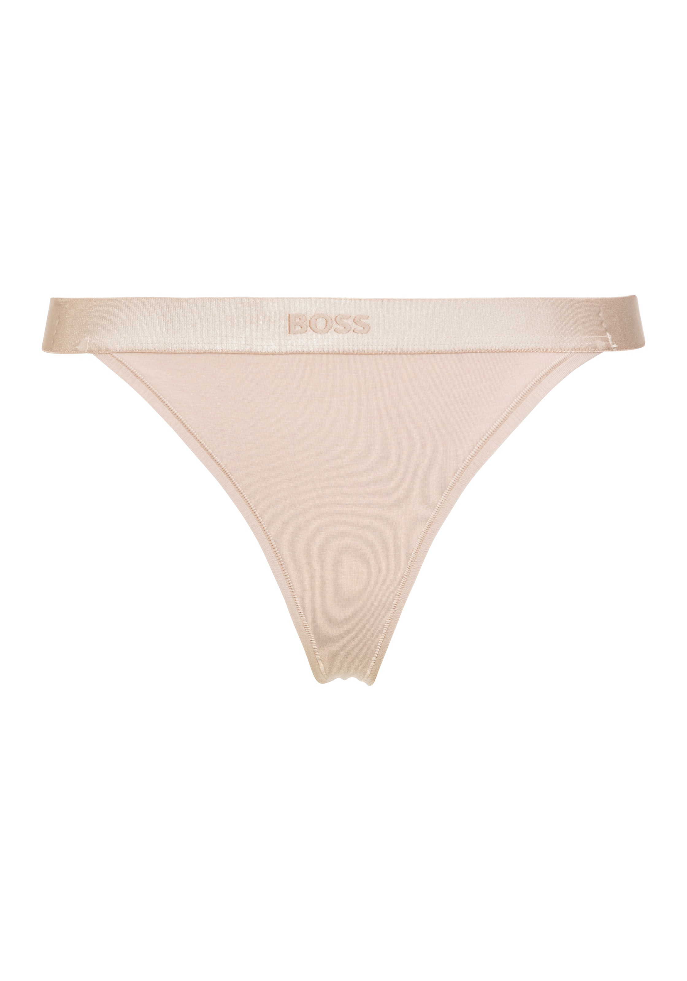 BOSS String »STRING BEA«, mit BOSS Schriftzug