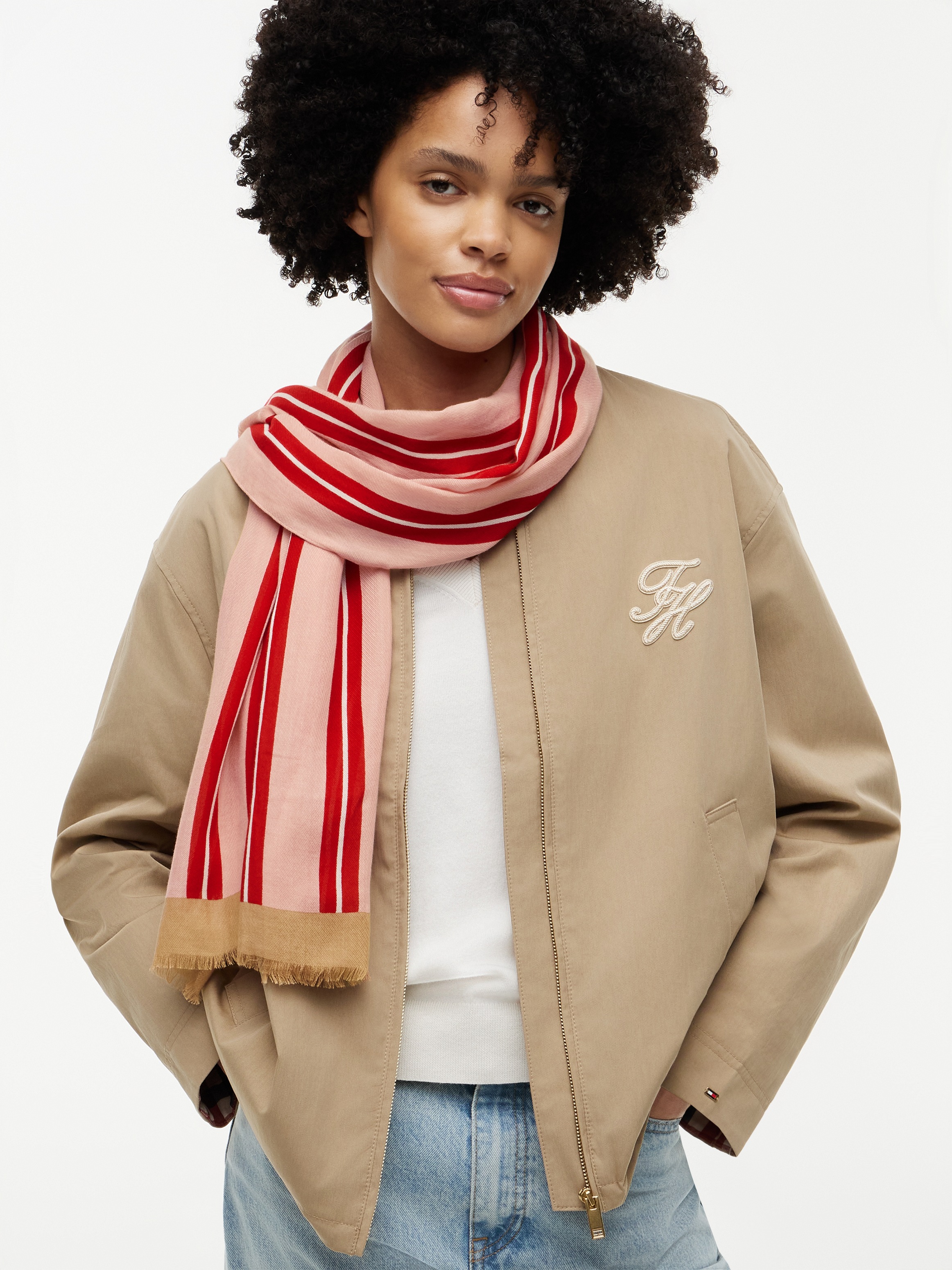 Tommy Hilfiger Modeschal »TH ELEVATED CHIC SCARF«