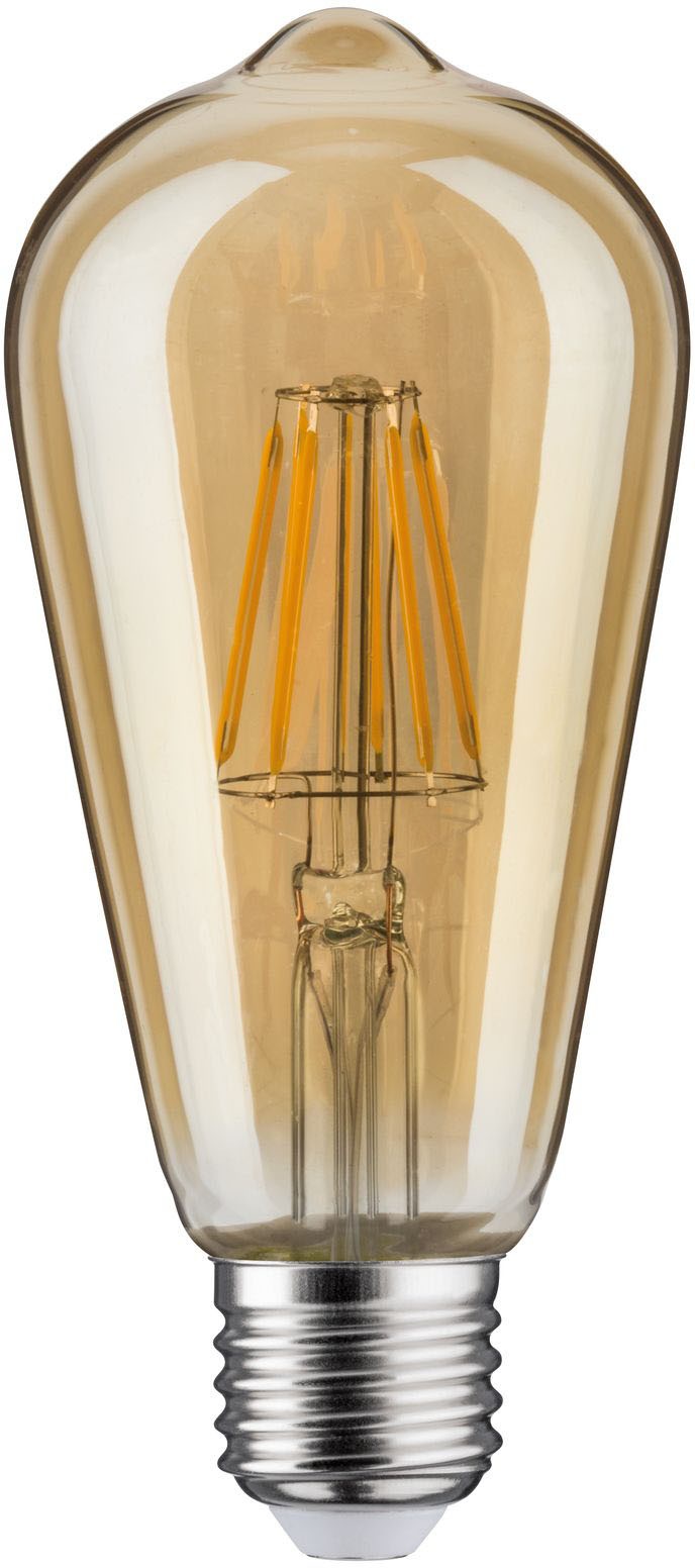 Paulmann LED-Leuchtmittel »Bundle ST64 gold 2x 6,5 W«, E27, 2 St., Extra-Warmweiß