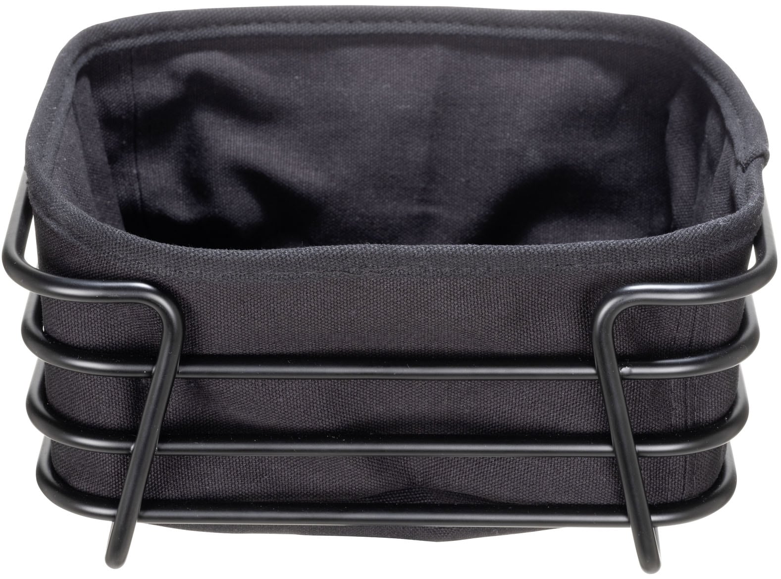 SCHÖNER WOHNEN-Kollektion Brotkorb »KENDRA« 1 tlg. tlg. Brötchenkorb mit Gestell aus Eisen und Baumwolleinsatz