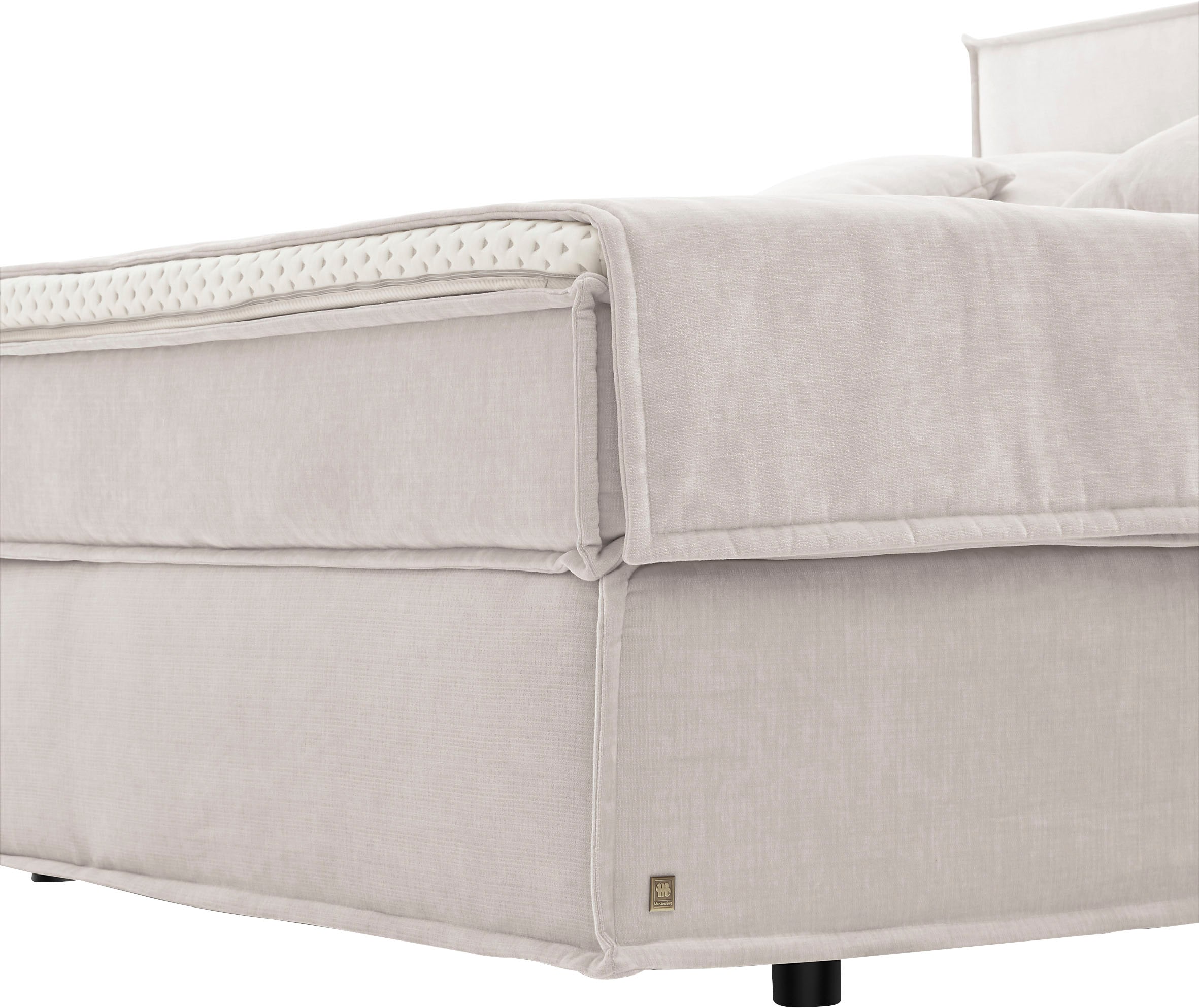 Musterring Boxspringbett »JustB! SC100«, schwebende Optik, inklusive Topper, verschiedene Farben, 180 x 200 cm