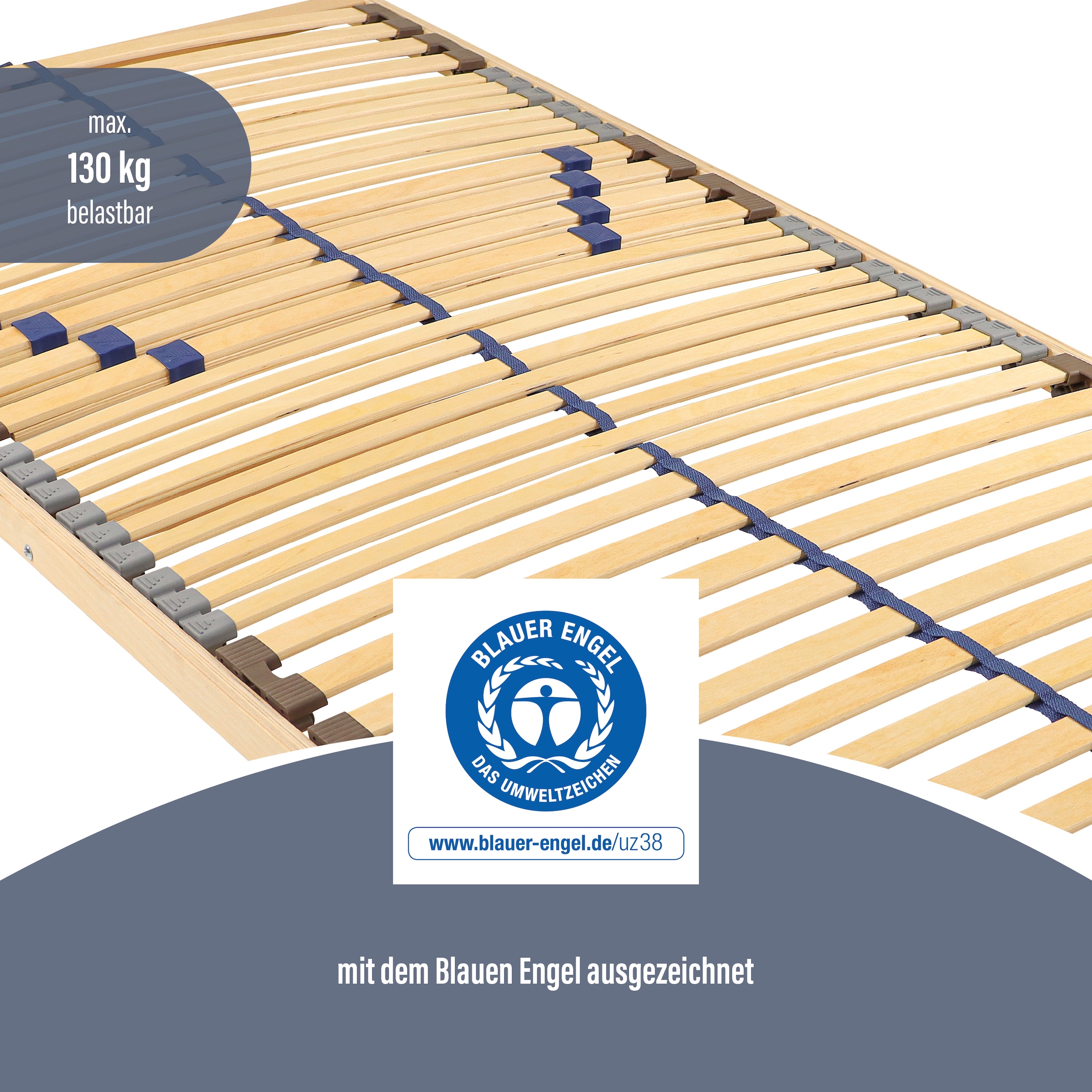 Beco Lattenrost »Blue Line NV«, (1 St.), ausgezeichnet mit dem Blauen Engel