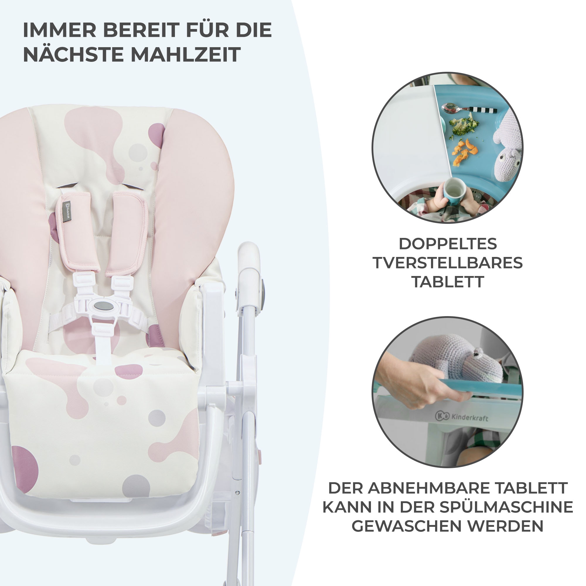 Kinderkraft Hochstuhl »YUMMY« ()