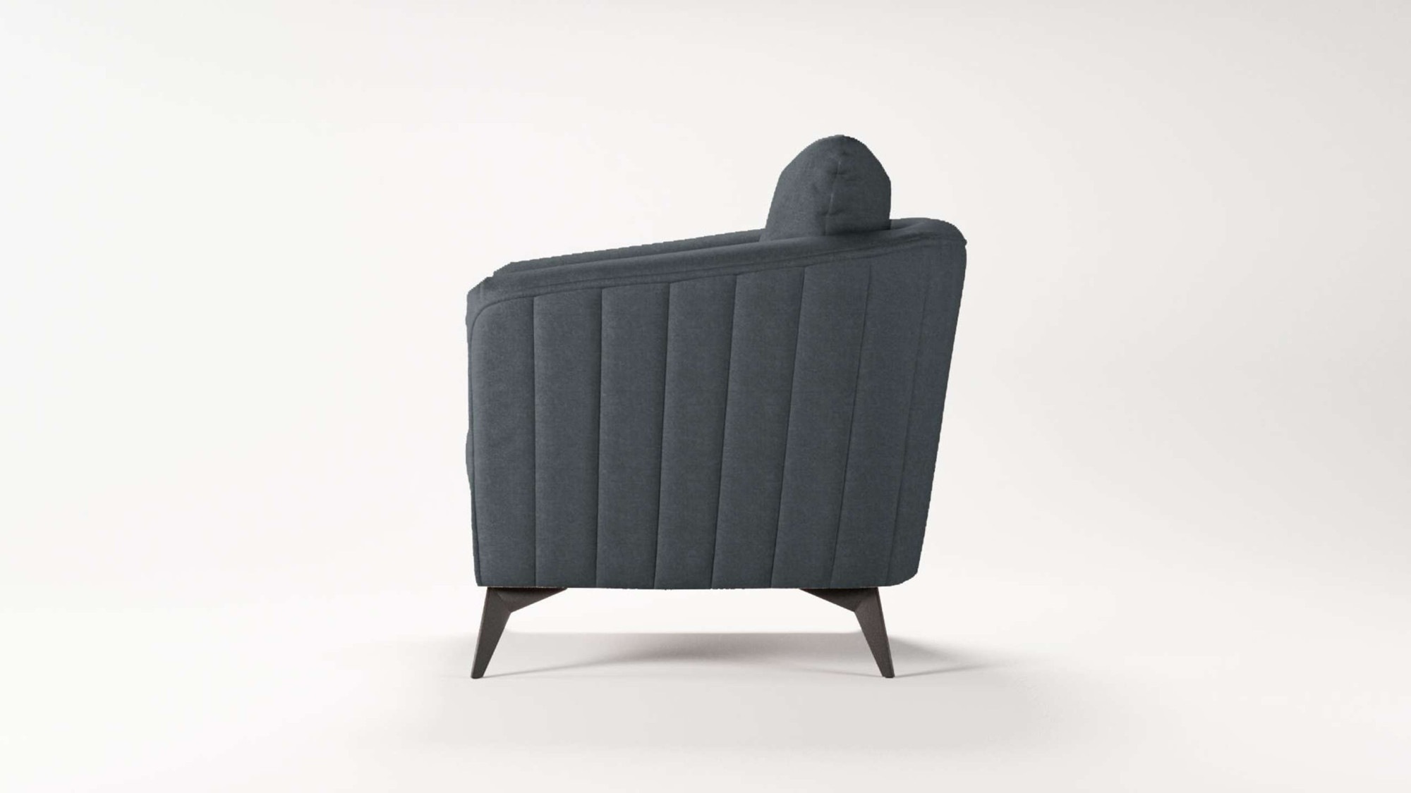 Places of Style Cocktailsessel »MATTHEW Sessel, Maße B/T/H: 83/85/88 cm«, modern, mit Rückenkissen