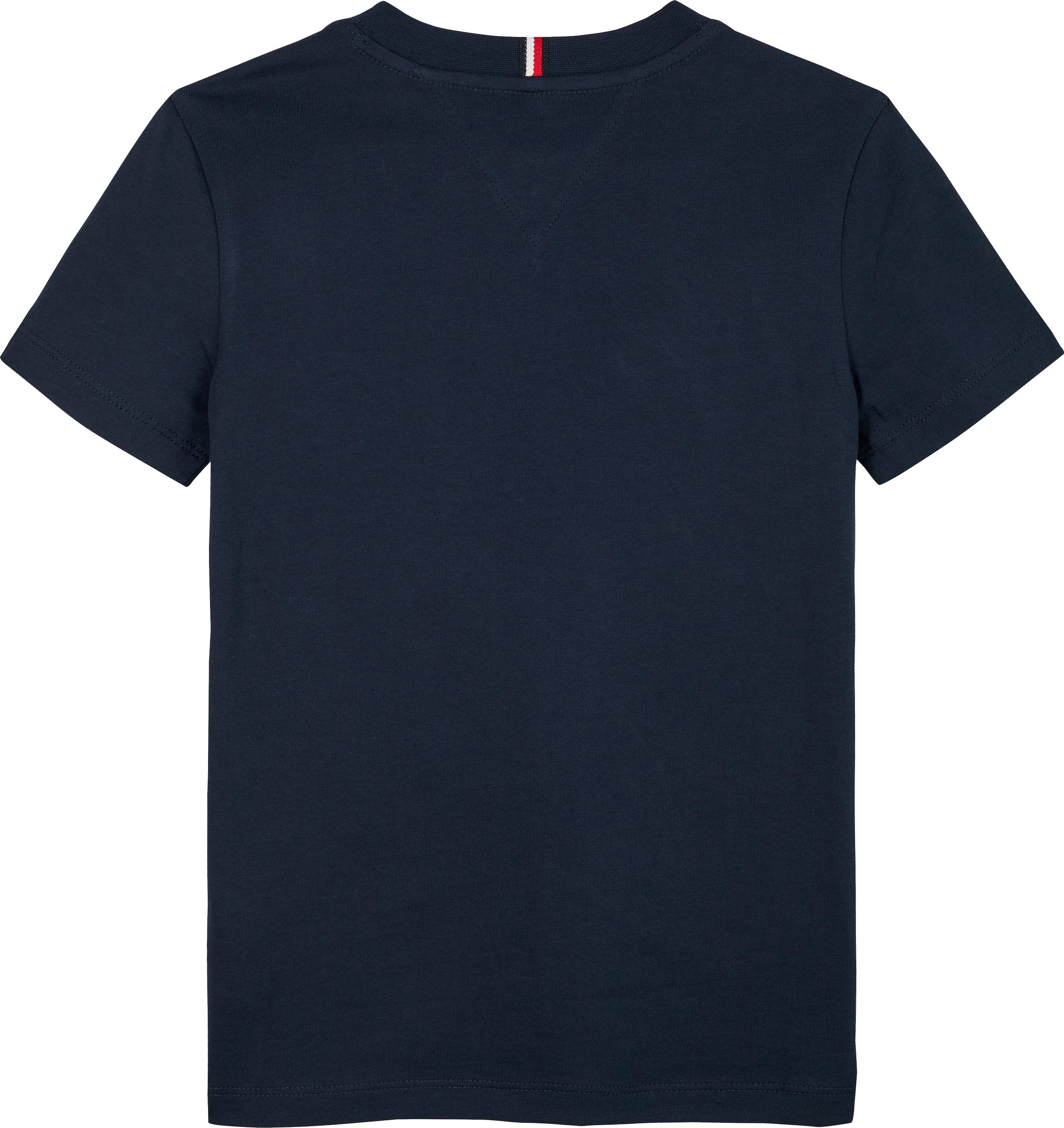 Tommy Hilfiger T-Shirt »TOMMY SCRIPT FLAG PRINT TEE SS«, für Kinder bis 16 Jahre, mit Logo-Print