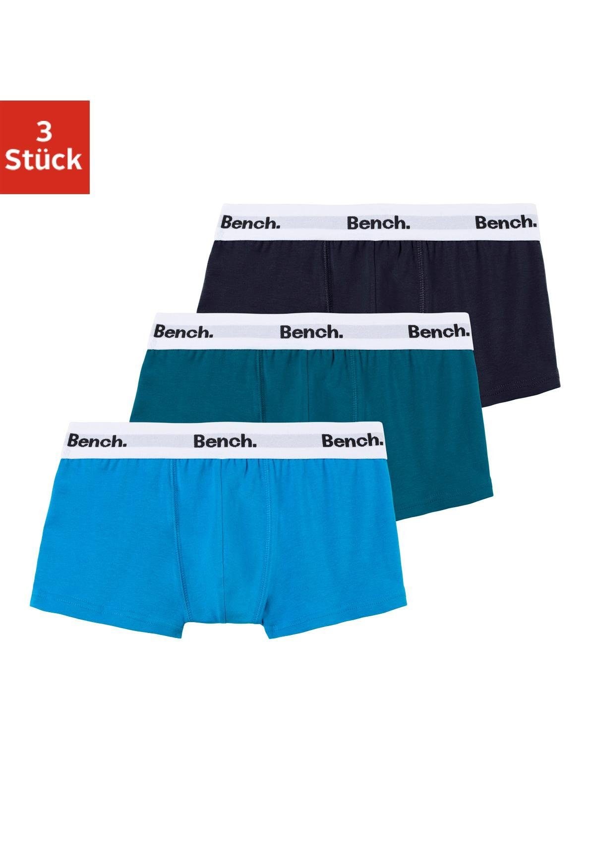 weißem Boxer, Bench. mit (Packung, 3 Bund bestellen St.), Schriftzug Bench online mit