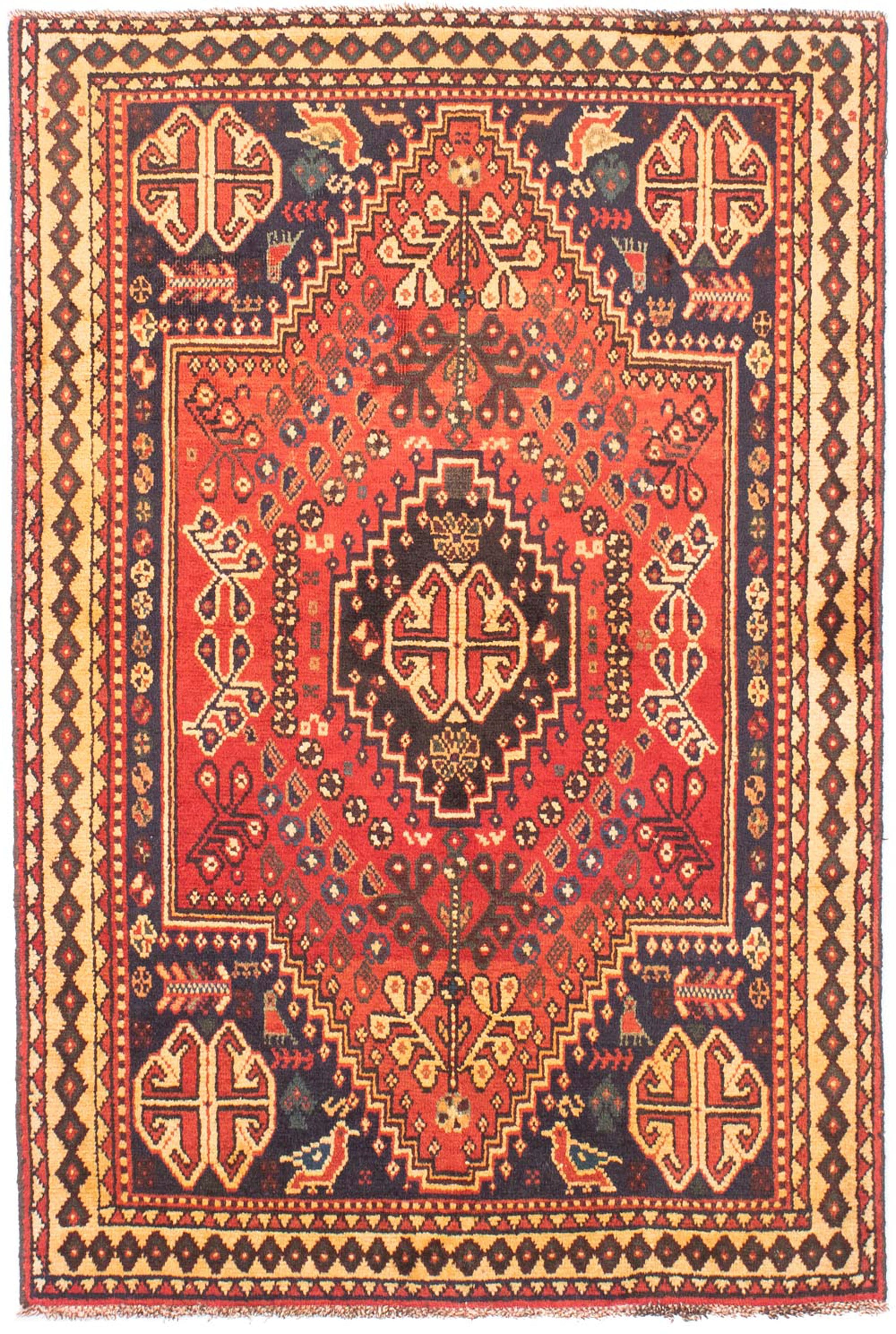 morgenland Orientteppich »Perser - Nomadic - 144 x 96 cm - rot«, rechteckig günstig online kaufen