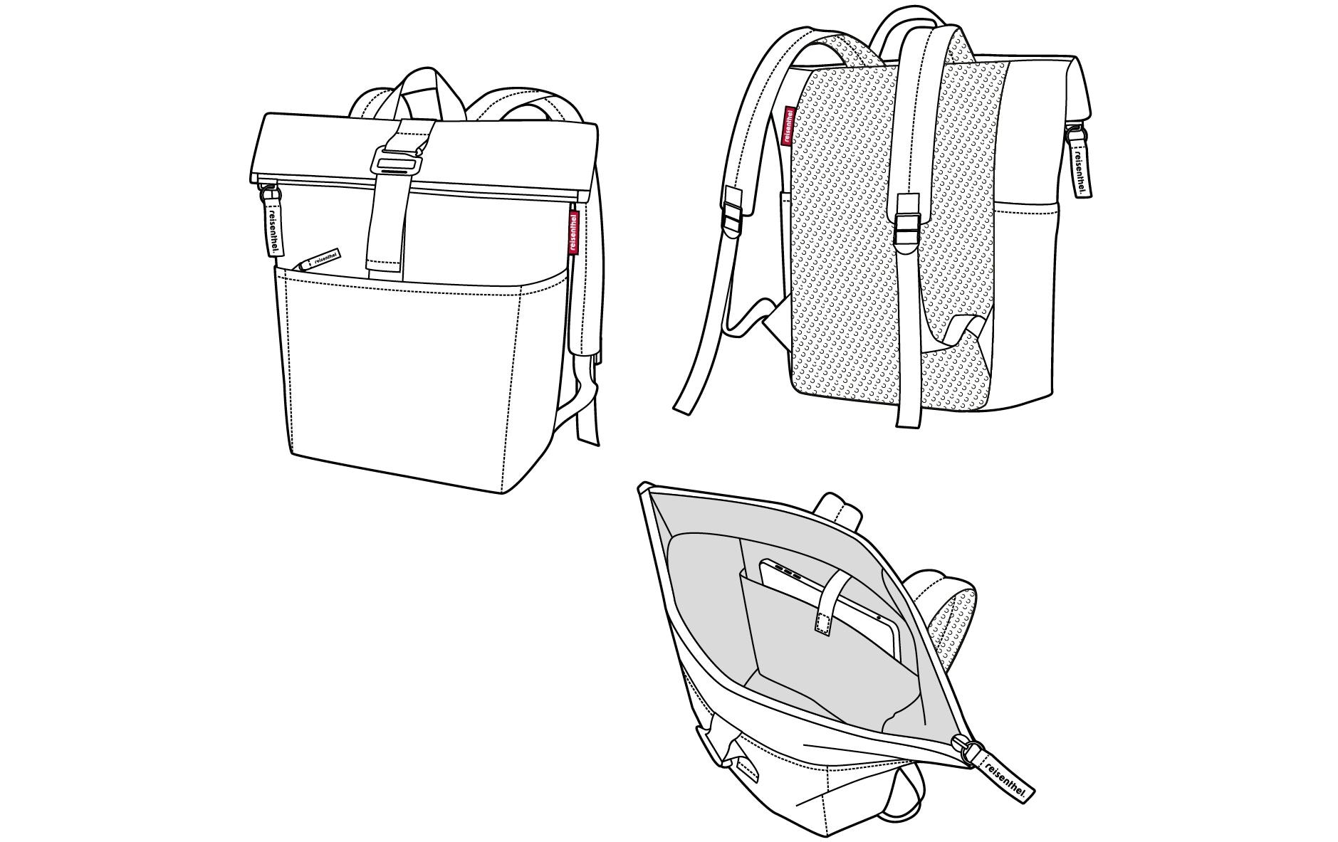 REISENTHEL® Freizeitrucksack »Rucksack Rolltop Backpack«