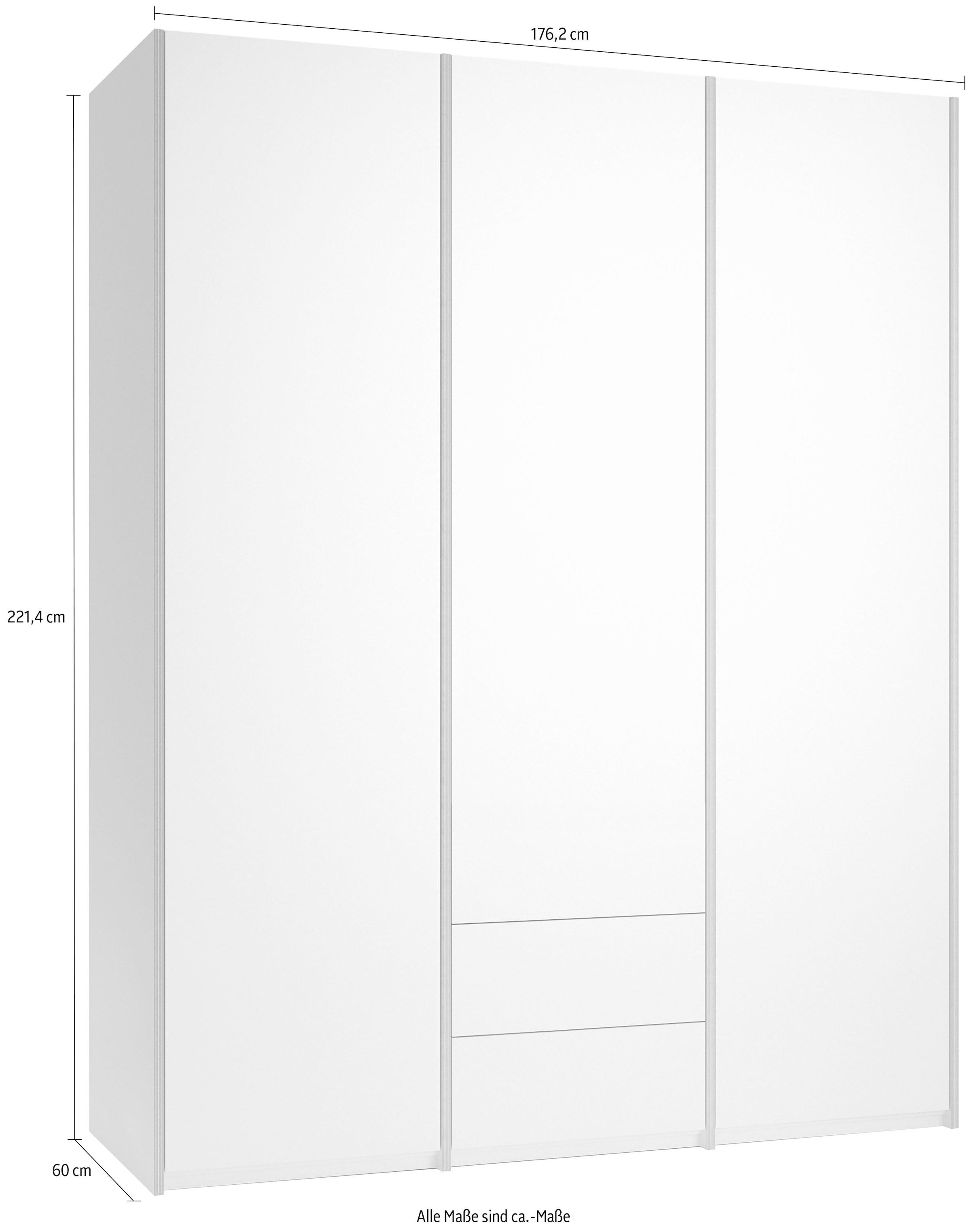 Müller SMALL LIVING Kleiderschrank »Modular Plus Variante 3«, inklusive 2  Schubladen online kaufen