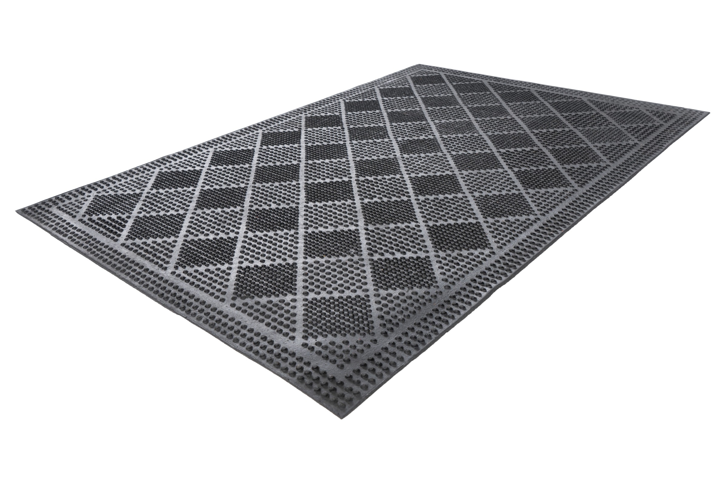 Kayoom Fußmatte »Elegant Entry 125« rechteckig 6 mm Höhe Türmatte, Gummi, Eingang