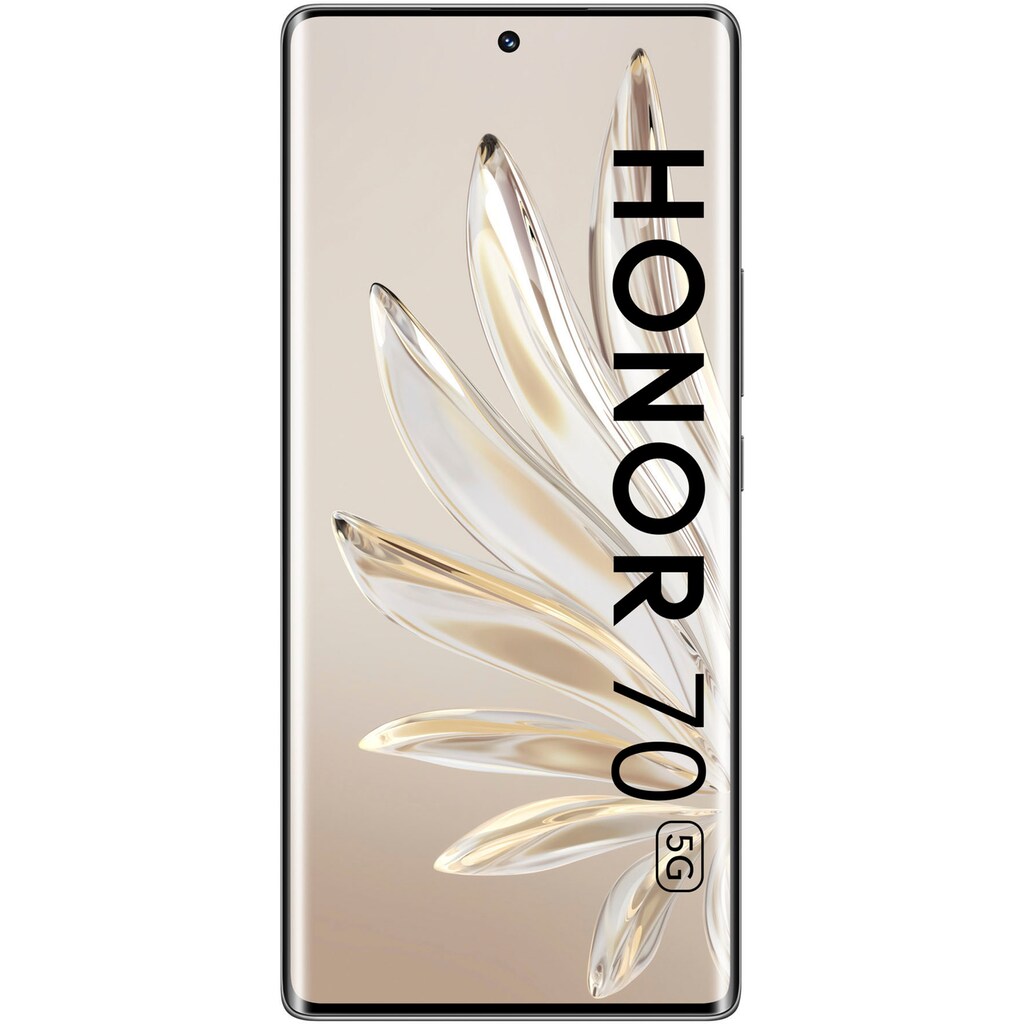 Honor Smartphone »70 256GB«, Midnight Black, 16,9 cm/6,67 Zoll, 256 GB Speicherplatz, 54 MP Kamera