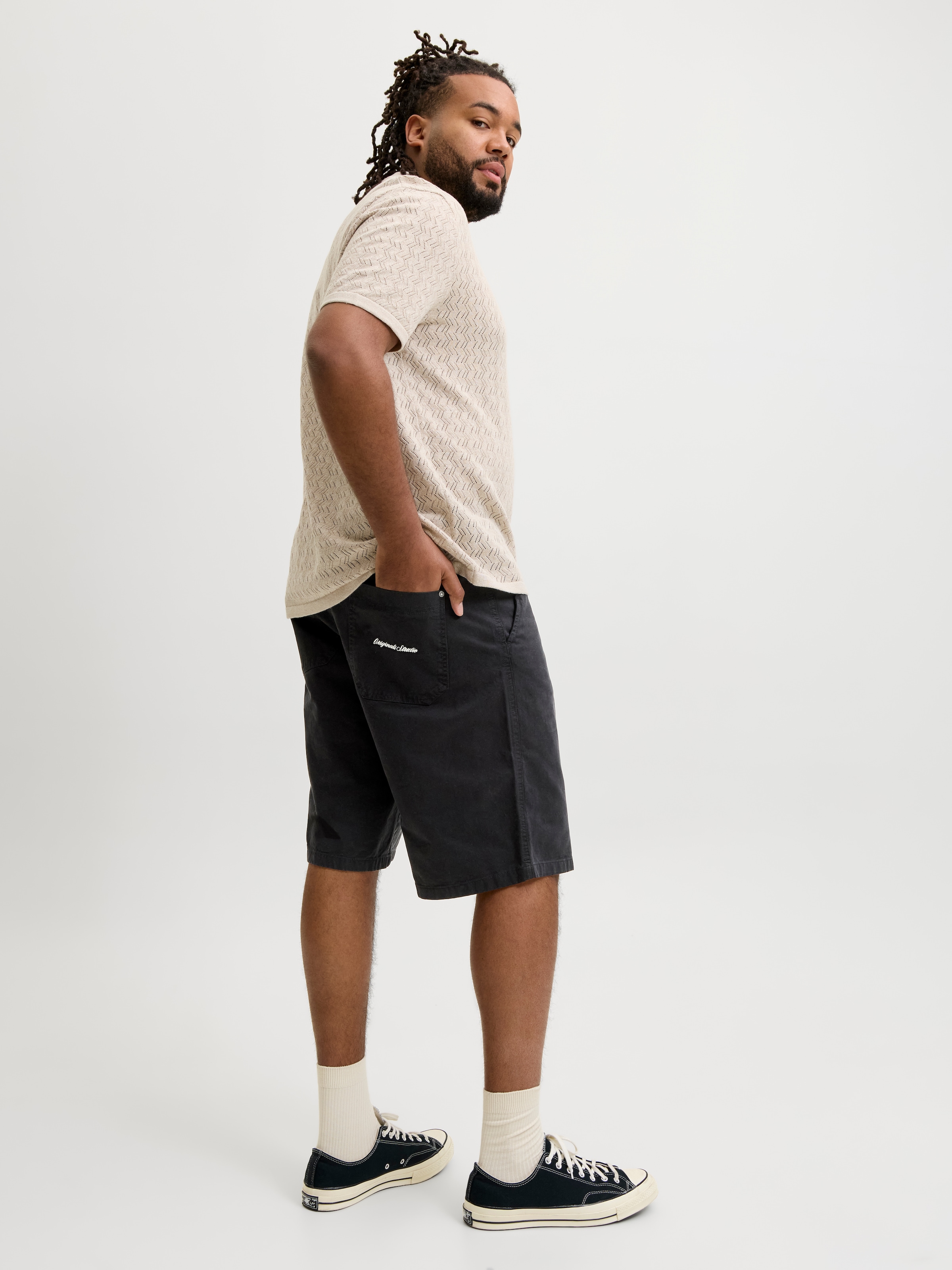Jack & Jones PlusSize Bermudas »JPSTOWEN NORREBRO WORKER SHORTS LN PLS«  mit Taschen