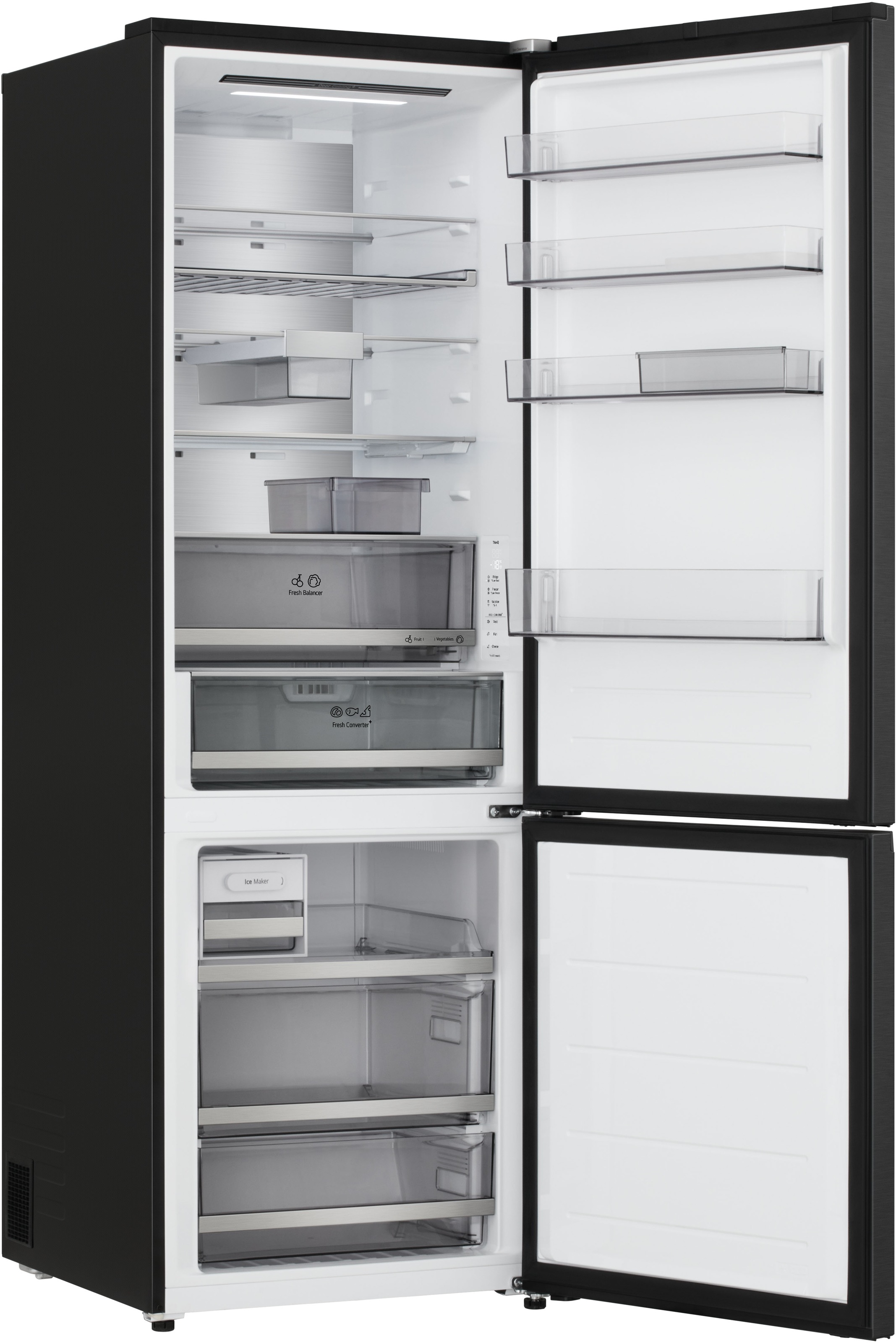LG Kühl-/Gefrierkombination Serie 7 »GBBW726AEV« 203 cm hoch 69,7 cm breit Vollintegrierbarer Kühlschrank dank frontaler Luftzufuhr und Abluft
