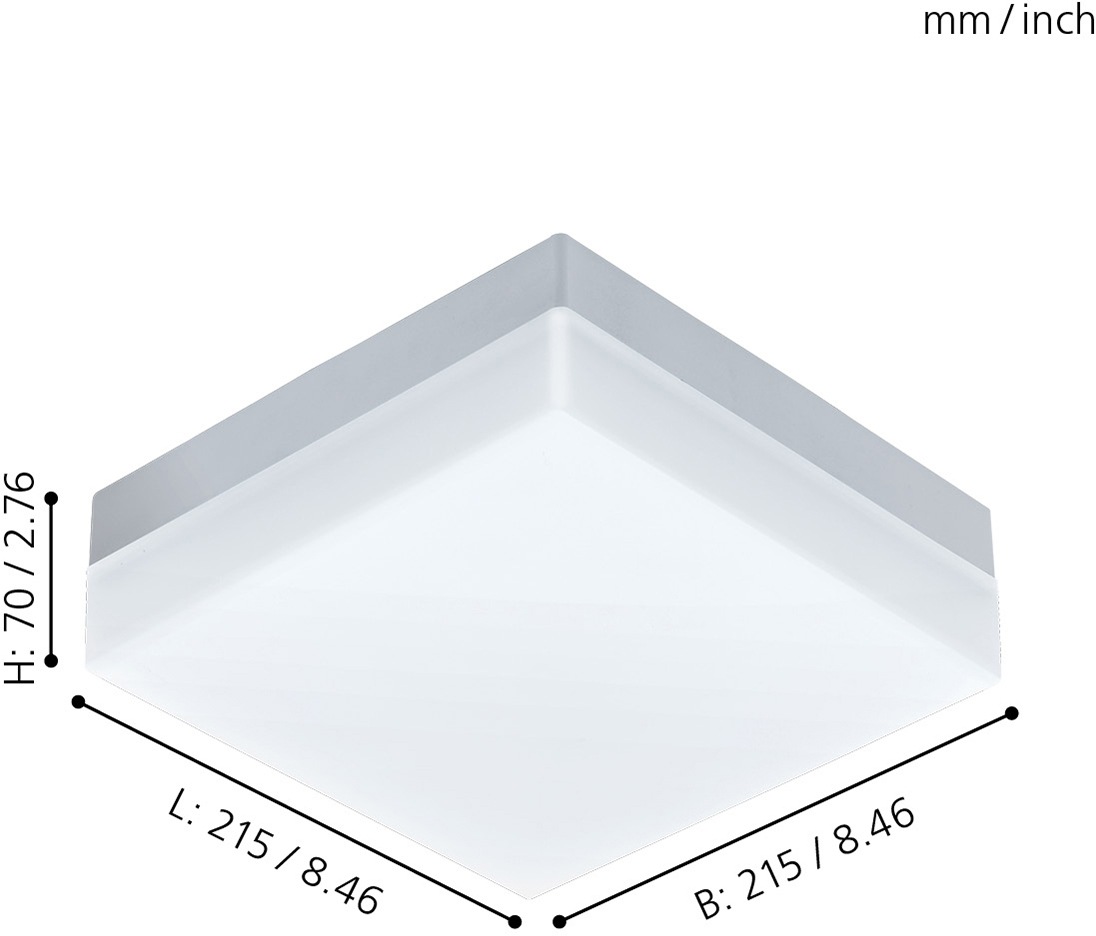 EGLO LED Außen-Deckenleuchte »SONELLA«, 1 flammig, Leuchtmittel LED-Board günstig online kaufen