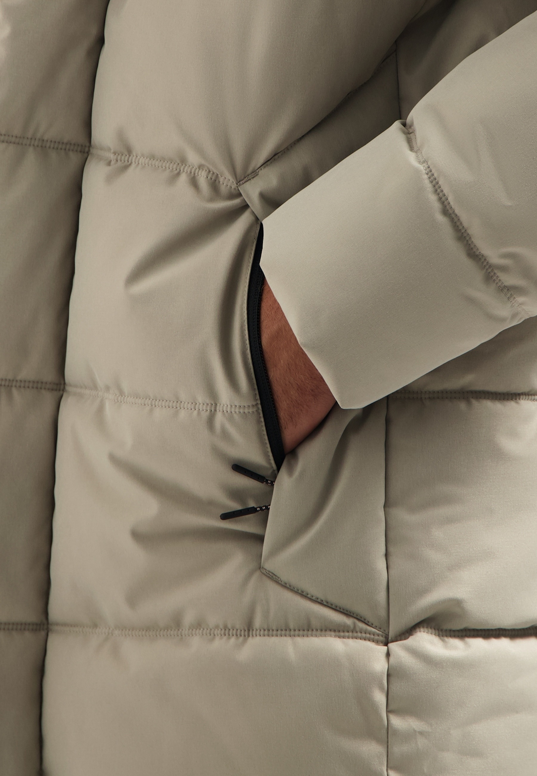 NO EXCESS Parka »No Excess Langer Steppparka«