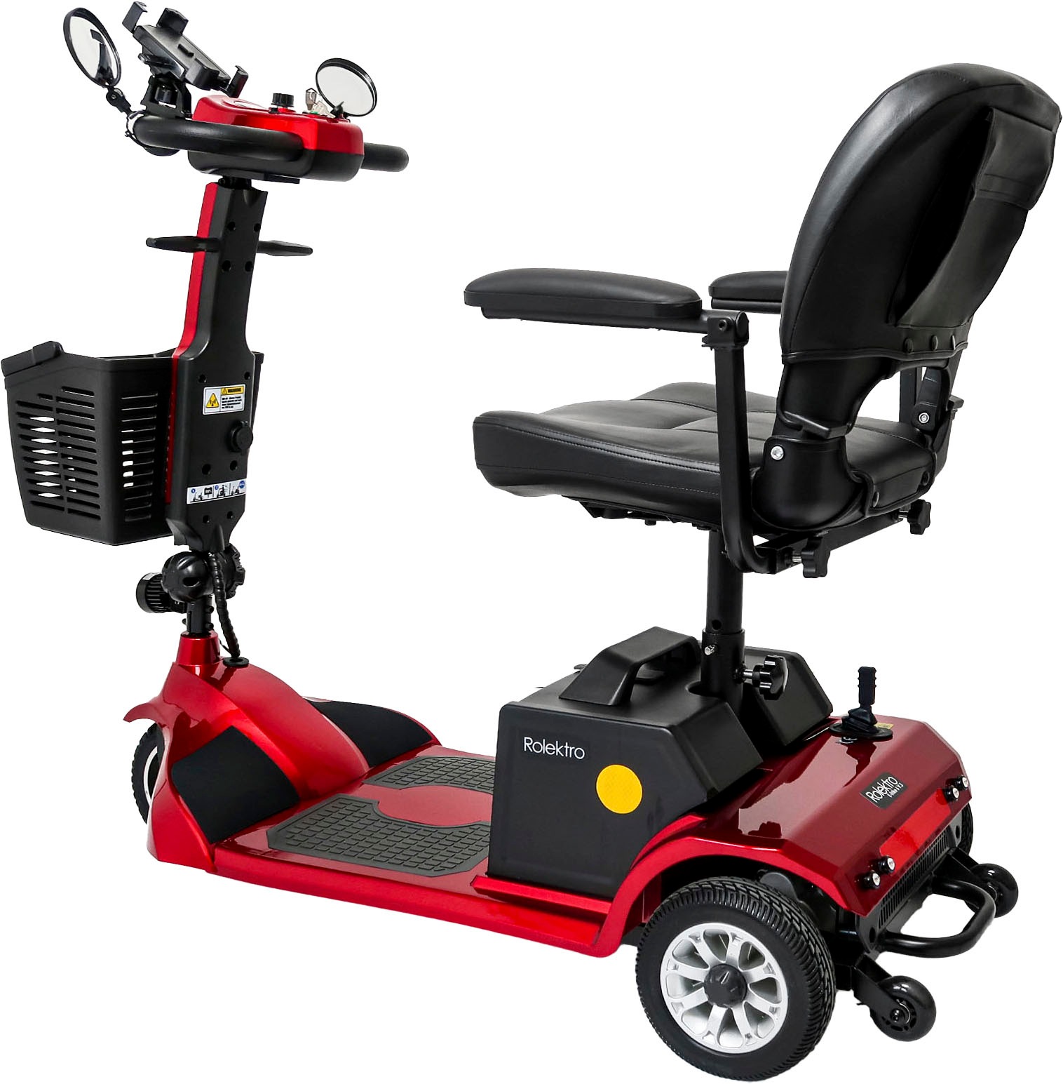 Rolektro Elektromobil »E-Trike 6 V.3, Rot, 24V-20Ah Lithium-Akku, 300 Watt«