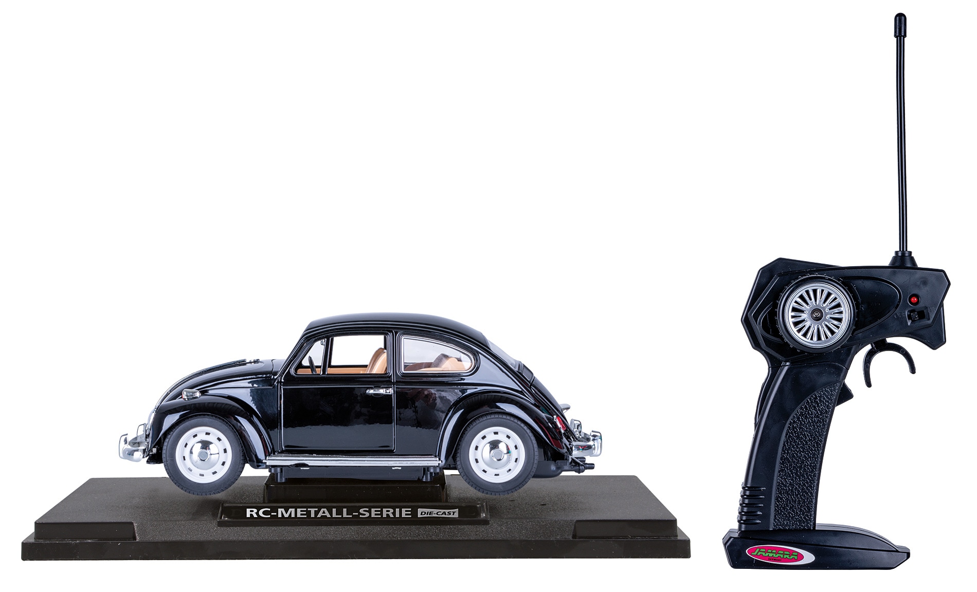 Jamara RC-Auto »VW Käfer RC Diecast 1:18 schwarz 27MHz«