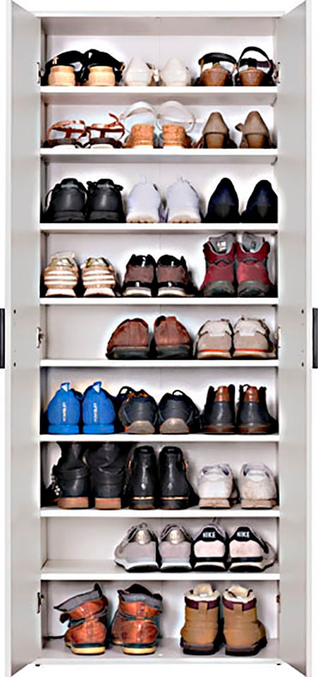 Procontour Schuhschrank »Schrank Clara BESTSELLER!«, (OTTOs Choice), Höhe 167cm, mit variabel verstellbaren Einlegeböden