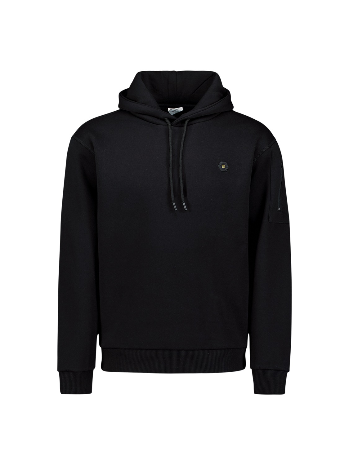 NO EXCESS Hoodie »No Excess Kapuzenpullover Sweater Hooded Brushed«