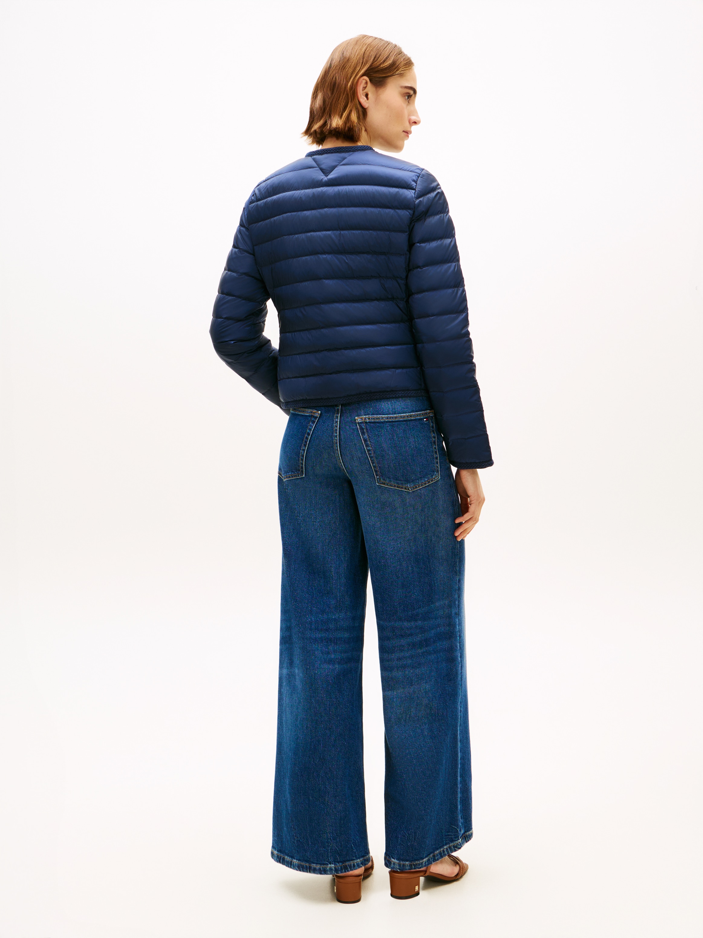 Tommy Hilfiger Steppjacke »FEMININE LW DOWN JACKET« mit aufgesetzten Taschen