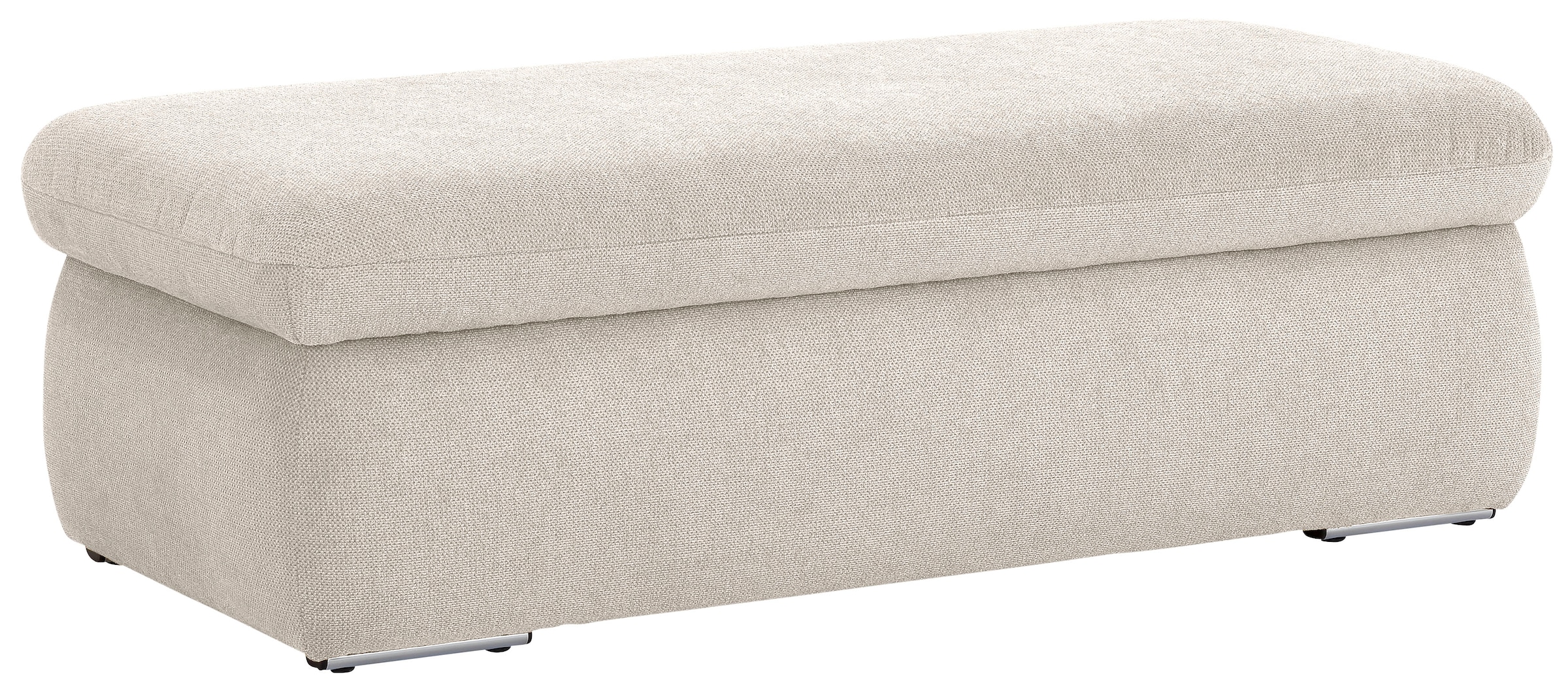Home affaire Polsterhocker »Avesa« Mit großem Staufach, passend zur Serie "Avesa", B/T/H: 136/64/43 cm