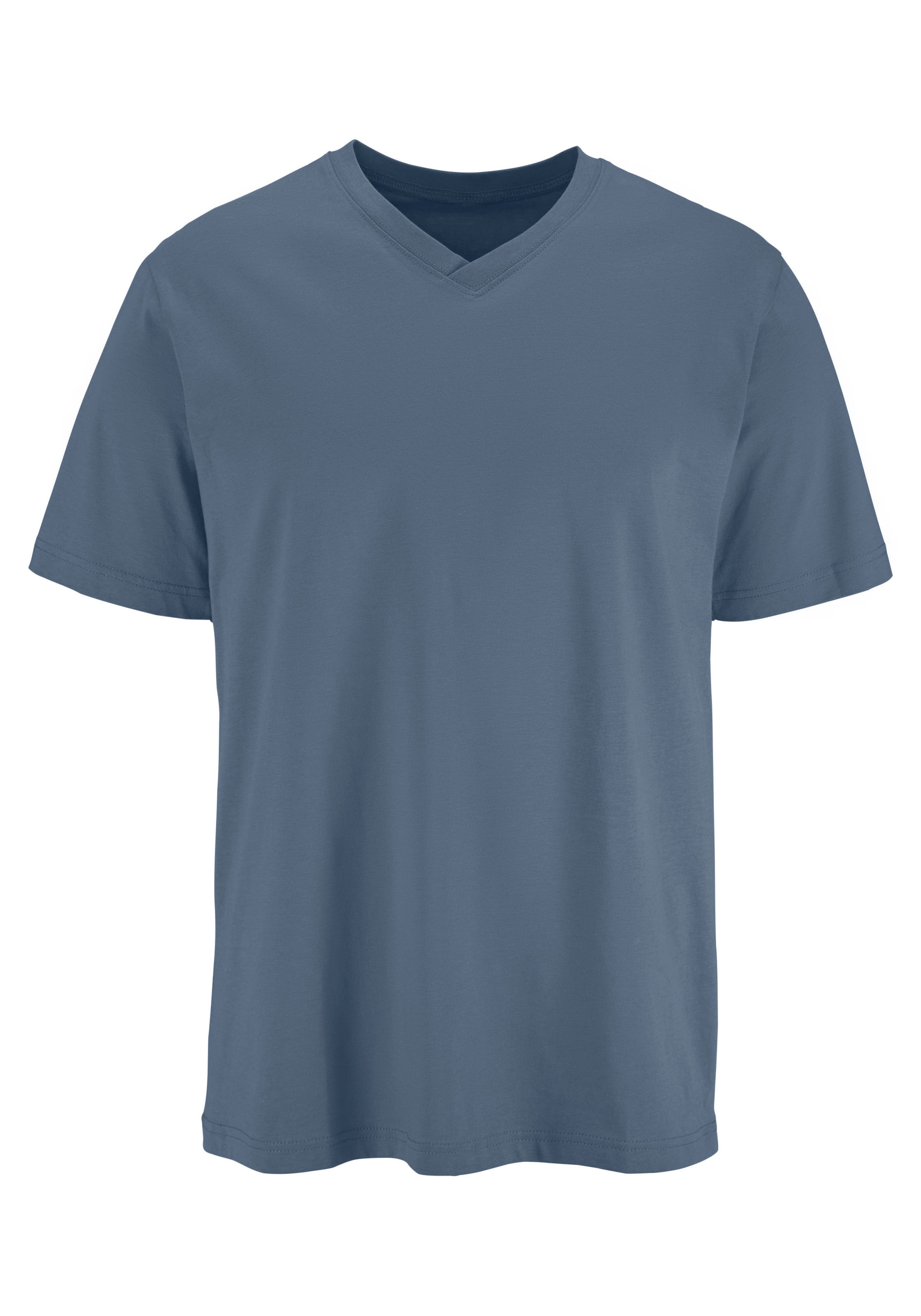 H.I.S T-Shirt, (Packung, 3 tlg.), mit V-Ausschnitt aus Baumwolle, Unterhemd, T-Shirt