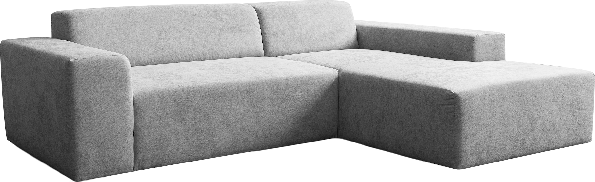 WERK2 Ecksofa »Zeus-L Breite: 253 cm, modern & zeitlos, bequemes Sofa« moderne Optik mit abgerundeten Kanten