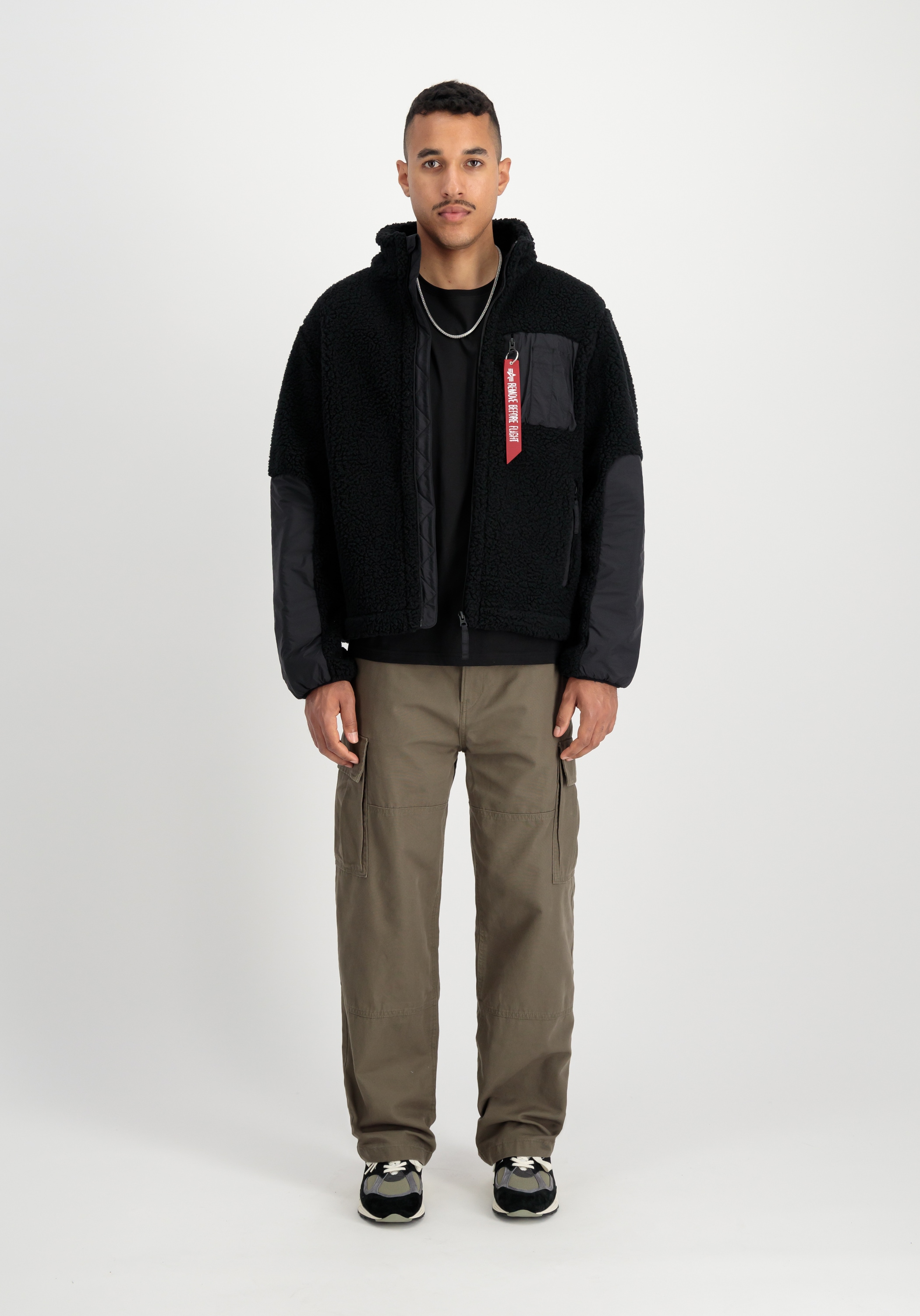 Alpha Industries Funktionsjacke »Sherpa Zip-Jacket«