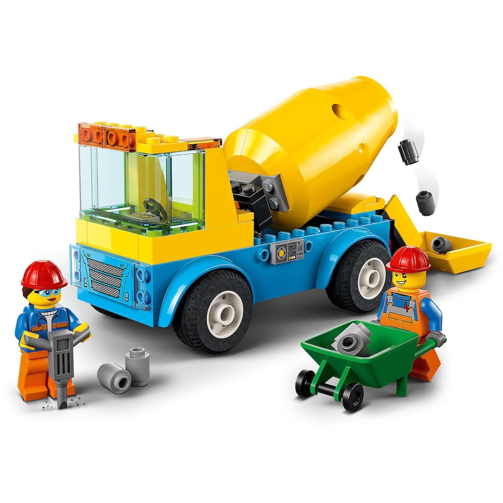 LEGO® Konstruktionsspielsteine »Betonmischer (60325), LEGO® City«, (85 St.)