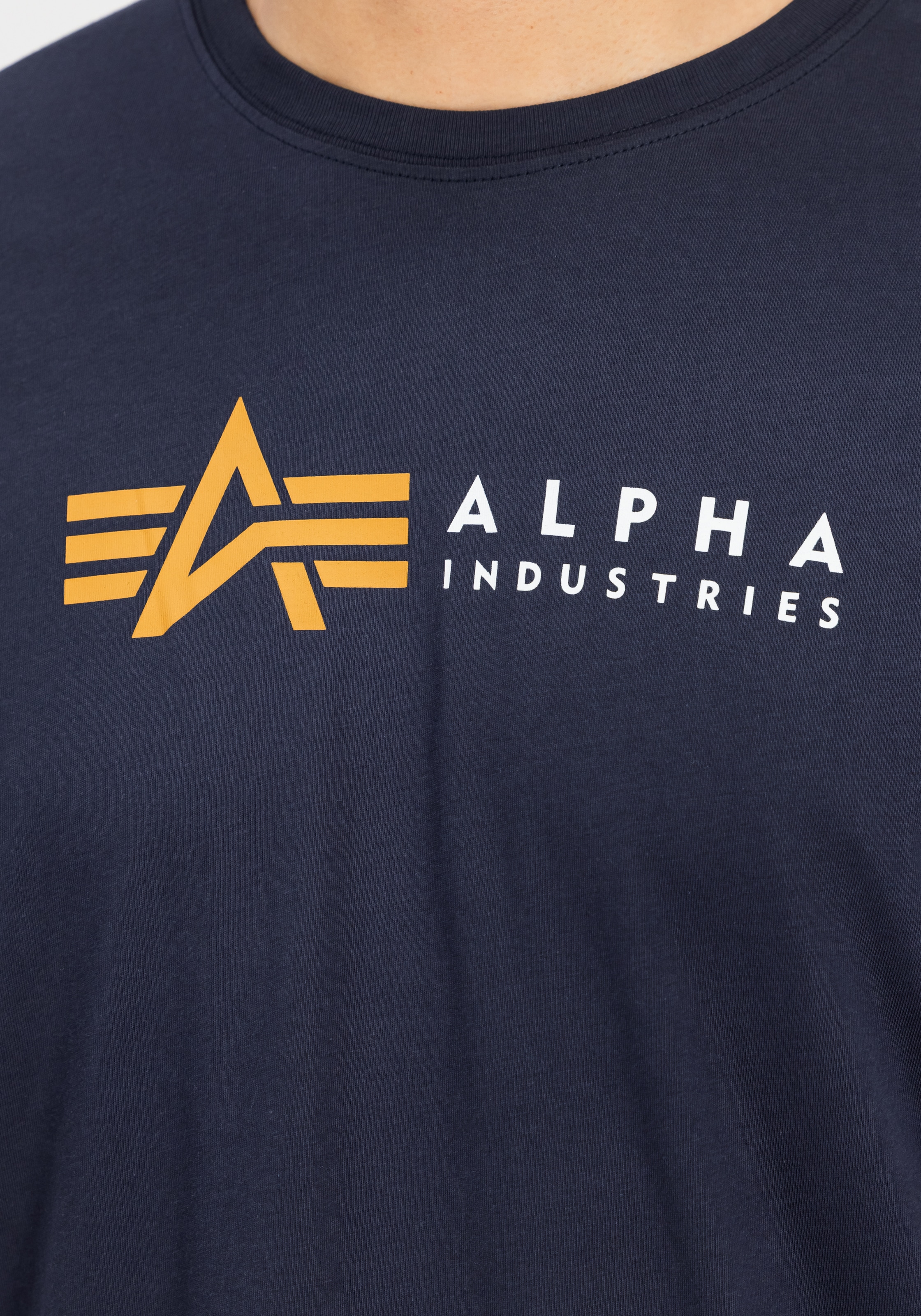 Alpha Industries Kurzarmshirt »Alpha Label T«