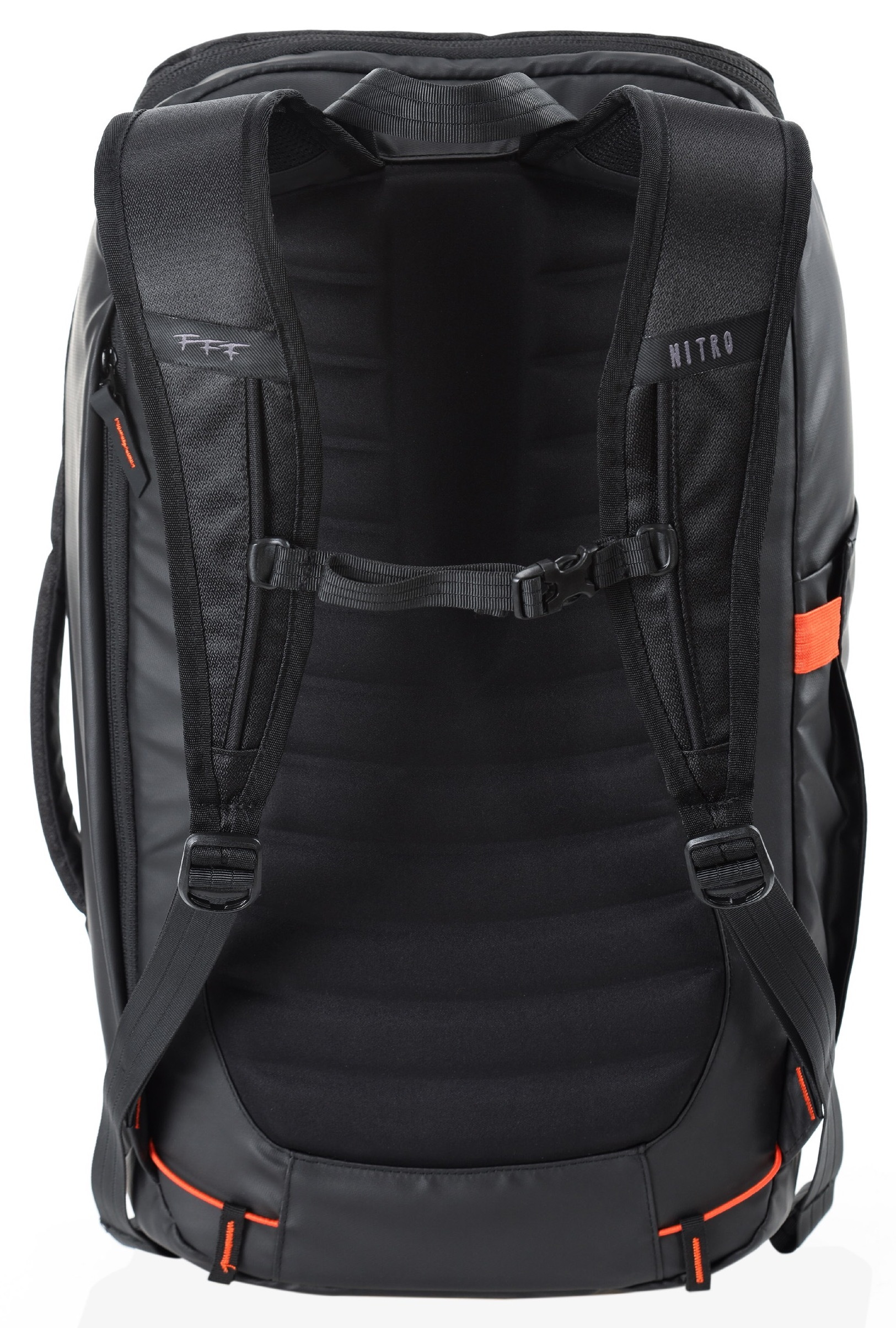 NITRO Laptoprucksack »NIKURO TRAVELER, fff black«, Reisetasche, Travel Bag, Alltagsrucksack, Daypack