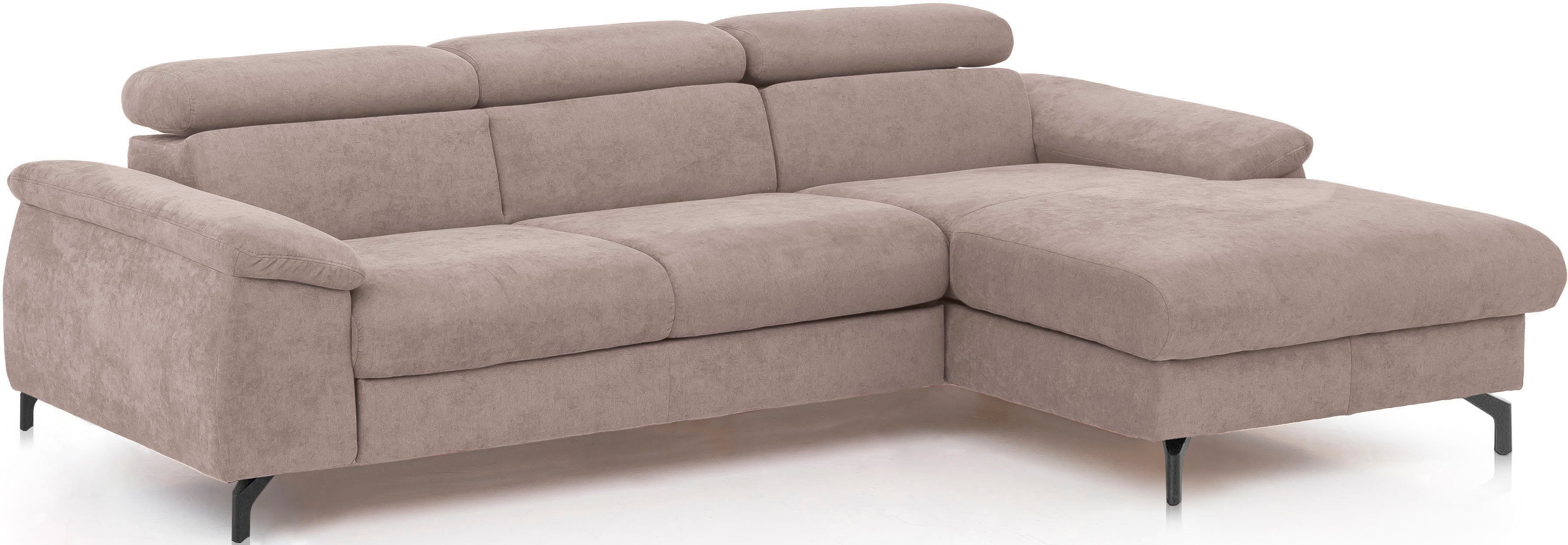 COTTA Polstergarnitur »Kitty L-Form, B: 242 bzw. 100 cm (Set: Ecksofa & Hoc günstig online kaufen