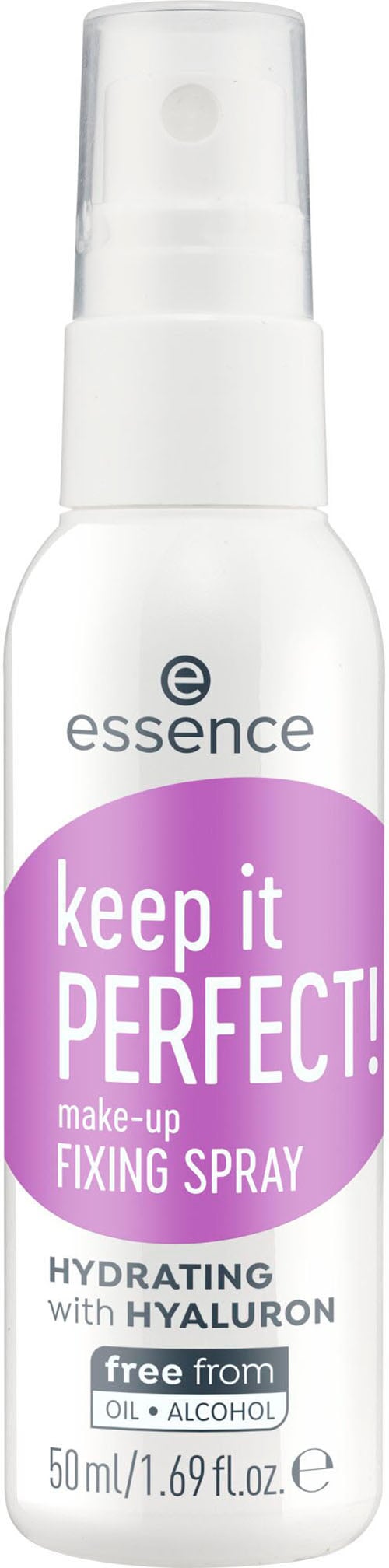 Essence Fixierspray »keep it PERFECT! make-up FIXING SPRAY«, (Packung, 3 tlg.), mit neutralem Duft