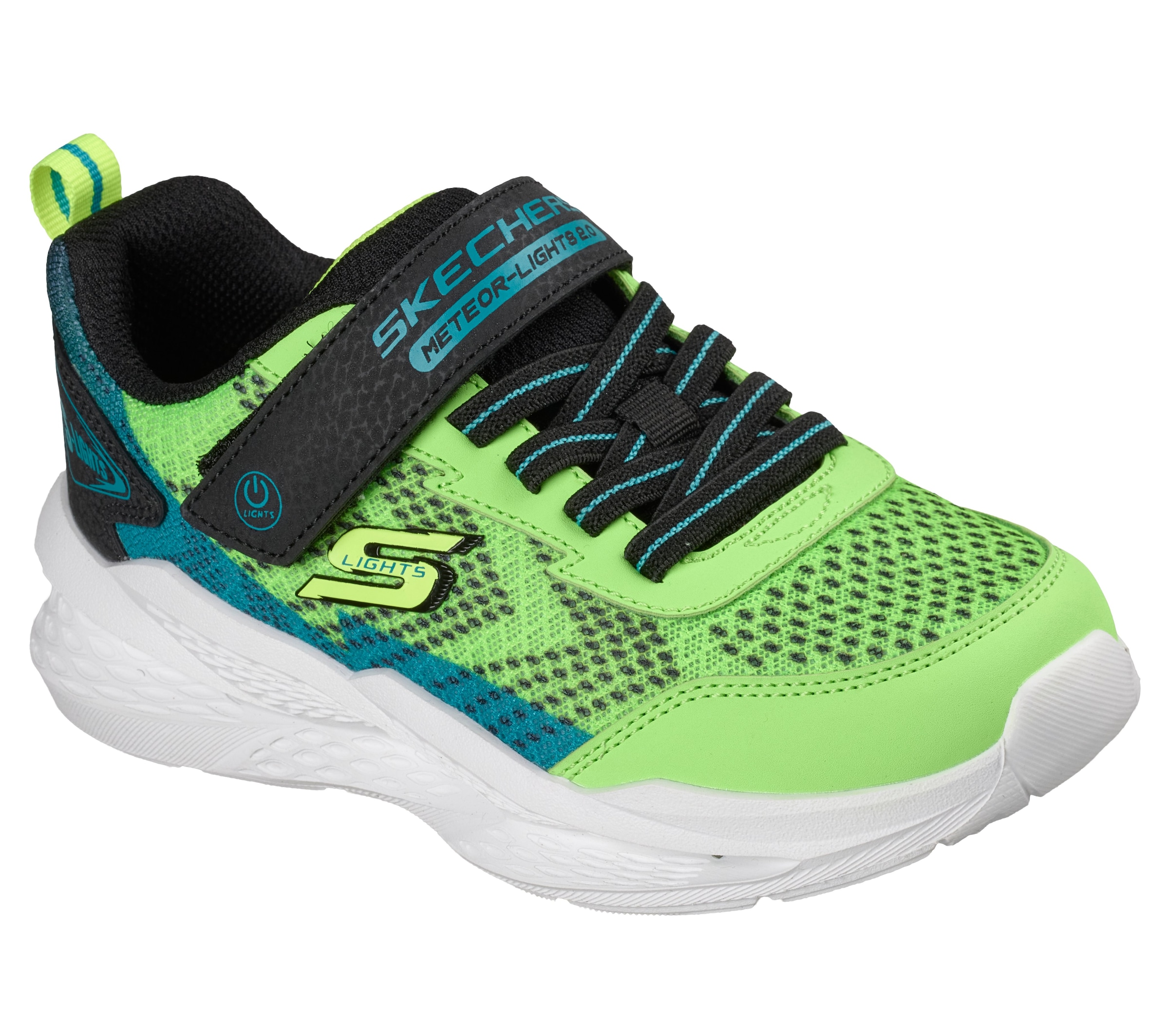 Skechers Sneaker »SKECHERS METEOR-LIGHTS 2.0«  Sportschuh mit Klett, Größenschablone zum Download