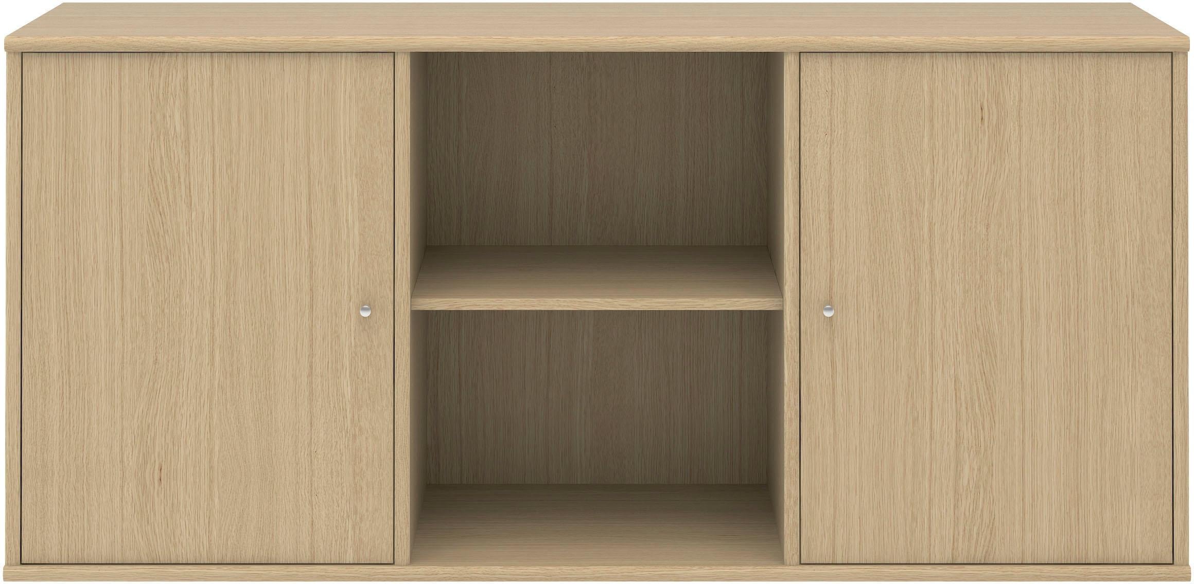 Hammel Furniture Sideboard »Mistral, Hochwertig Schrank, hängend/stehend montierbar«, mit zwei Türen, B: 133 cm, anpassungsbar Designmöbel
