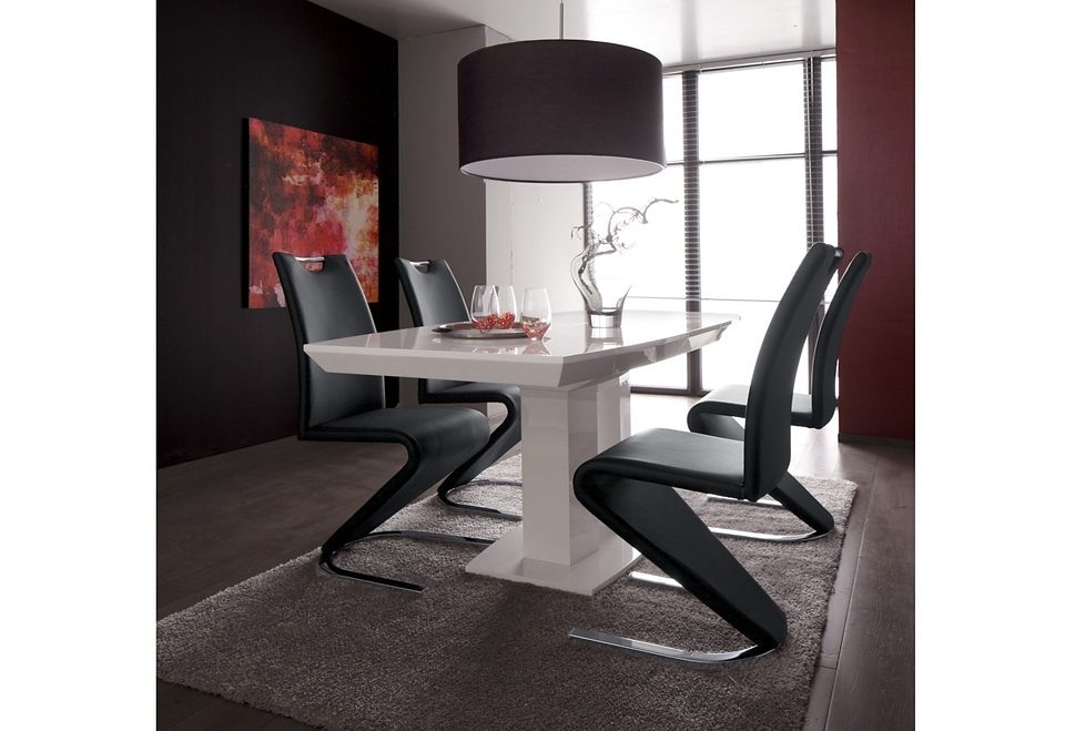 MCA furniture Freischwinger »Amado, TOPSELLER!«, (Set), 2 St., Kunstleder, 2er-, 4er-, 6er-Set, Stuhl belastbar bis 120 Kg
