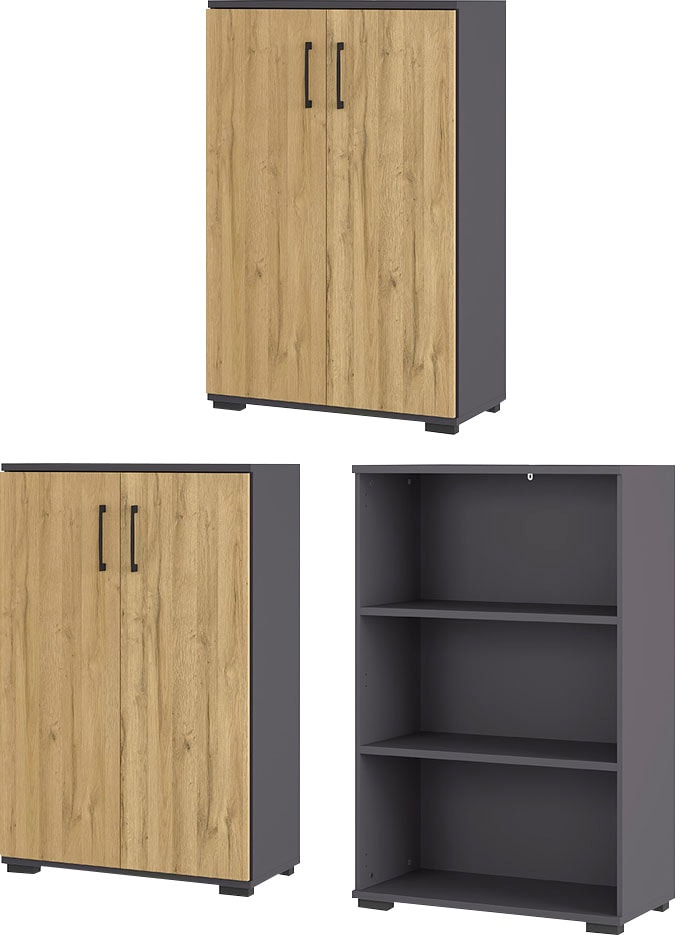 GERMANIA Büromöbel-Set »GW-Profi 3.0« Set, 3 Stk. tlg. günstig online kaufen