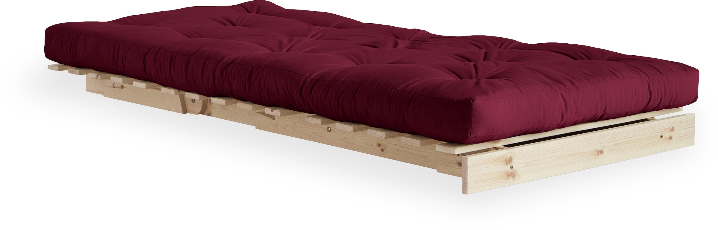Karup Design Daybett »Roots Schlafsofa, Gästebett, Sofa inkl. Futonmatratze«, Liegefläche 90/140/160 x200 cm, FSC® zertifizierte Kiefer