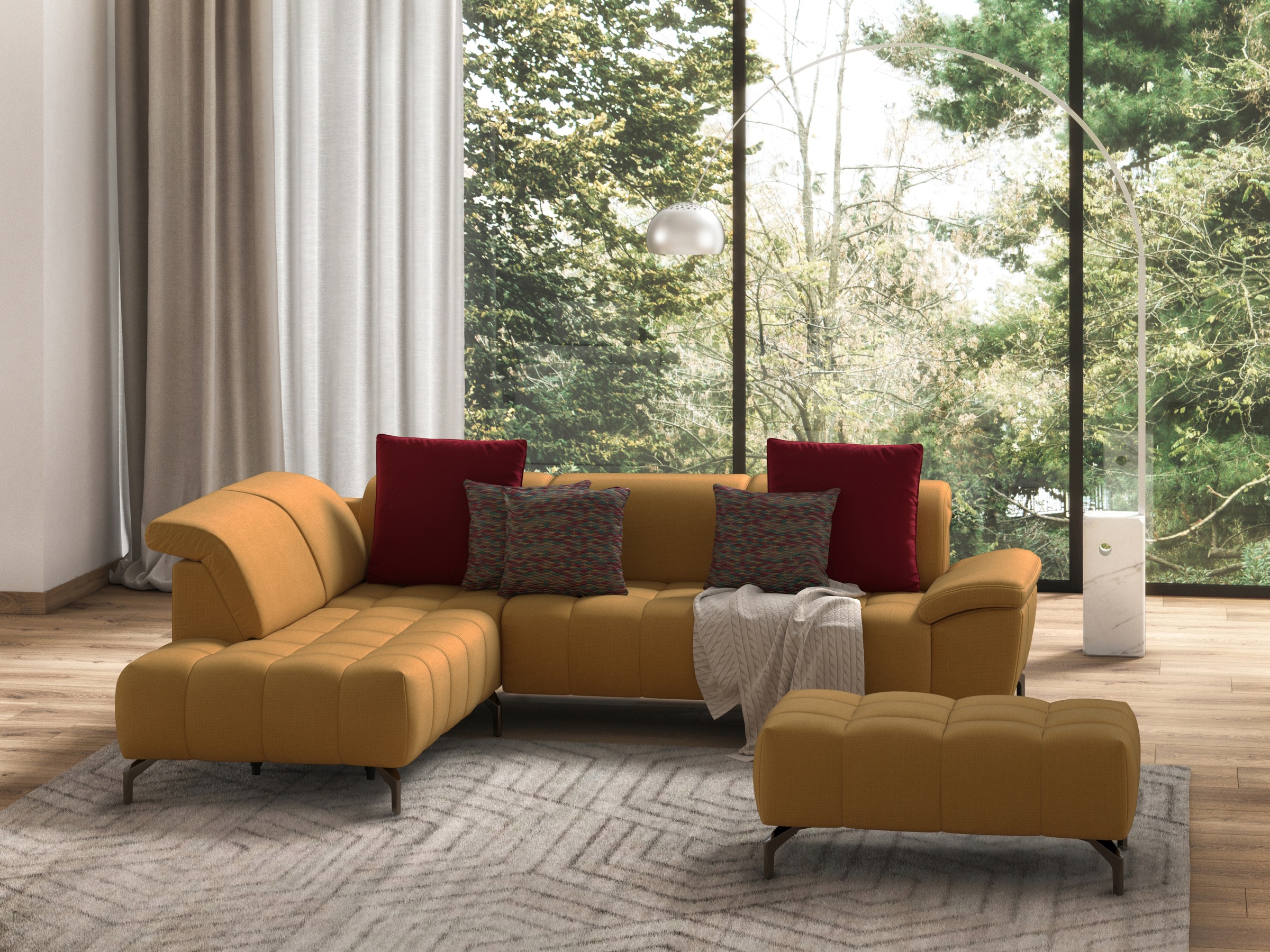 sit&more Hocker »Cool«, mit schwarzen Füßen
