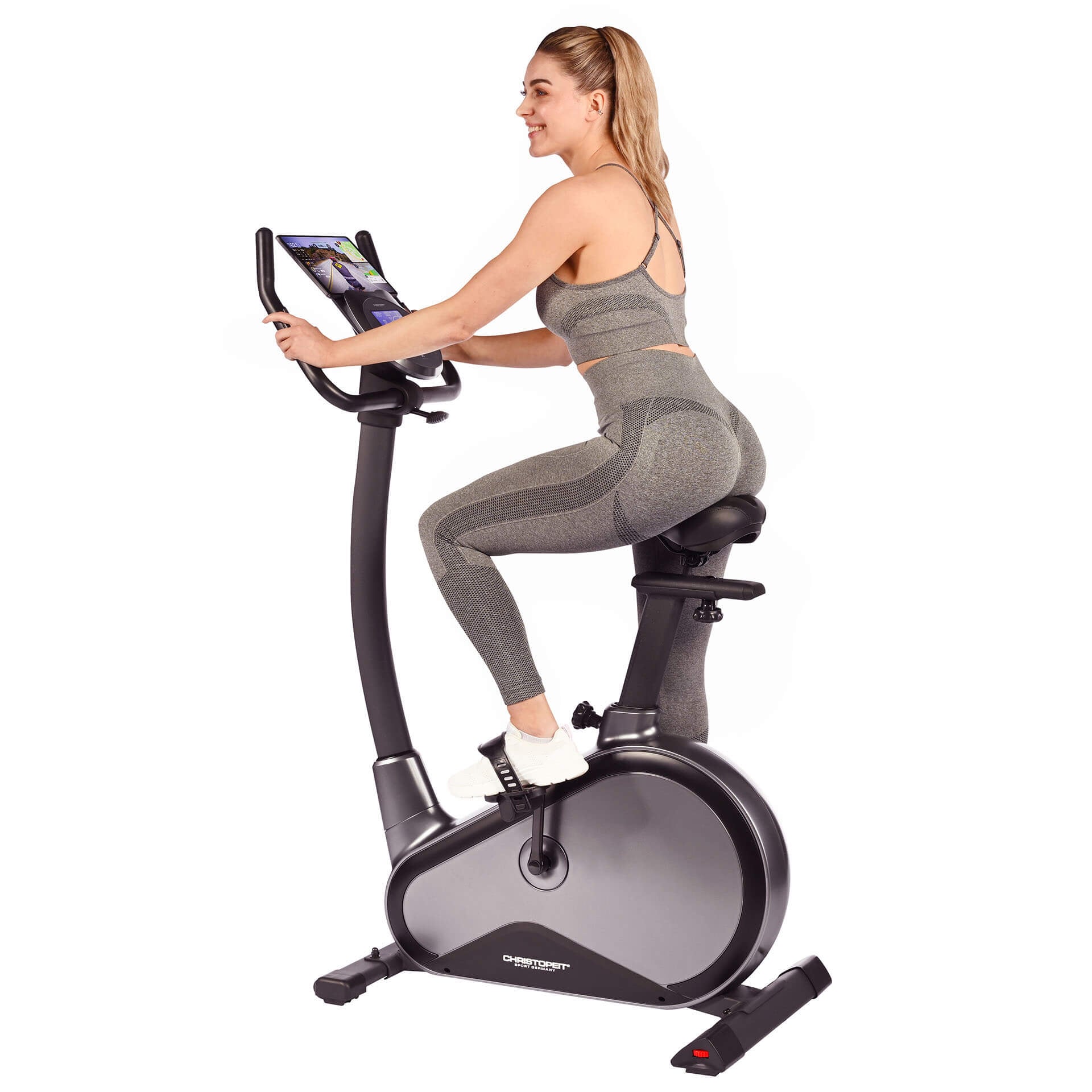 Christopeit Sport® Ergometer »EM 8000« 150 kg max. Benutzergewicht, Fahrrad, 32 Widerstandsstufen