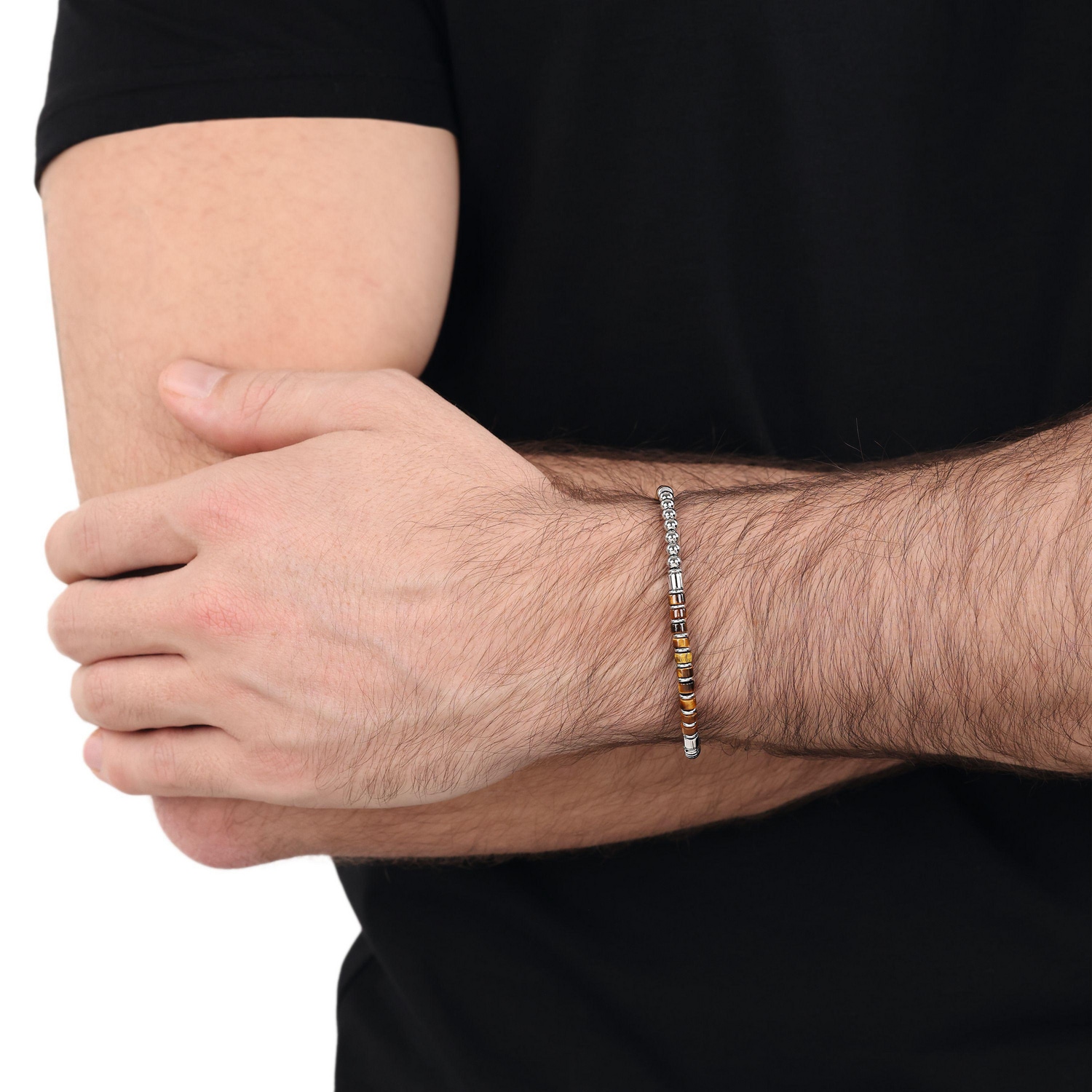 Amor Armband mit Tigerauge