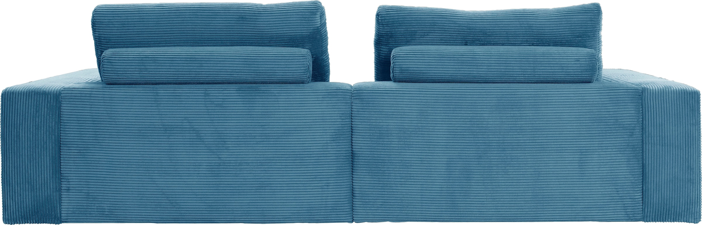 alina Big-Sofa »Sandy«, 296 cm breit und 123 cm tief, in modernem Cordstoff