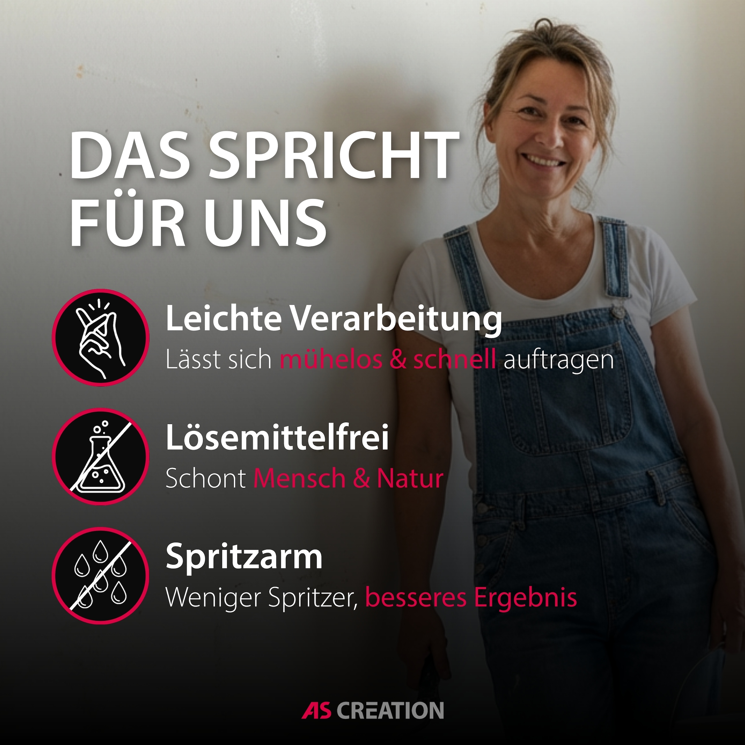 A.S. Création Wand- und Deckenfarbe »Seidenmatt Innenfarbe THE COLOR KITCHEN« 1 Stk. tlg. für Wohnzimmer Schlafzimmer Flur Küche, versch. Beigetöne