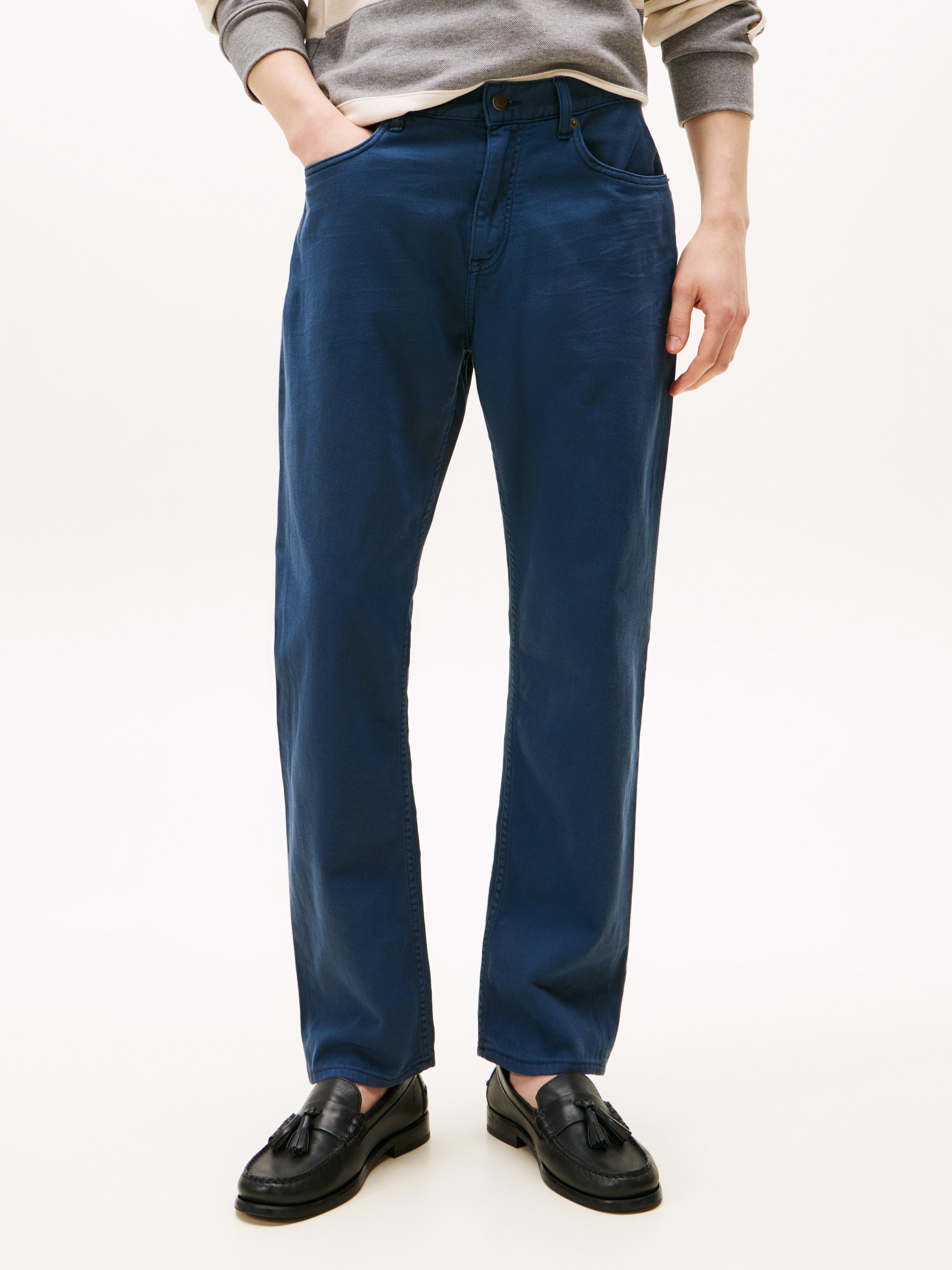 Tommy Hilfiger Straight-Jeans, in blauer Waschung